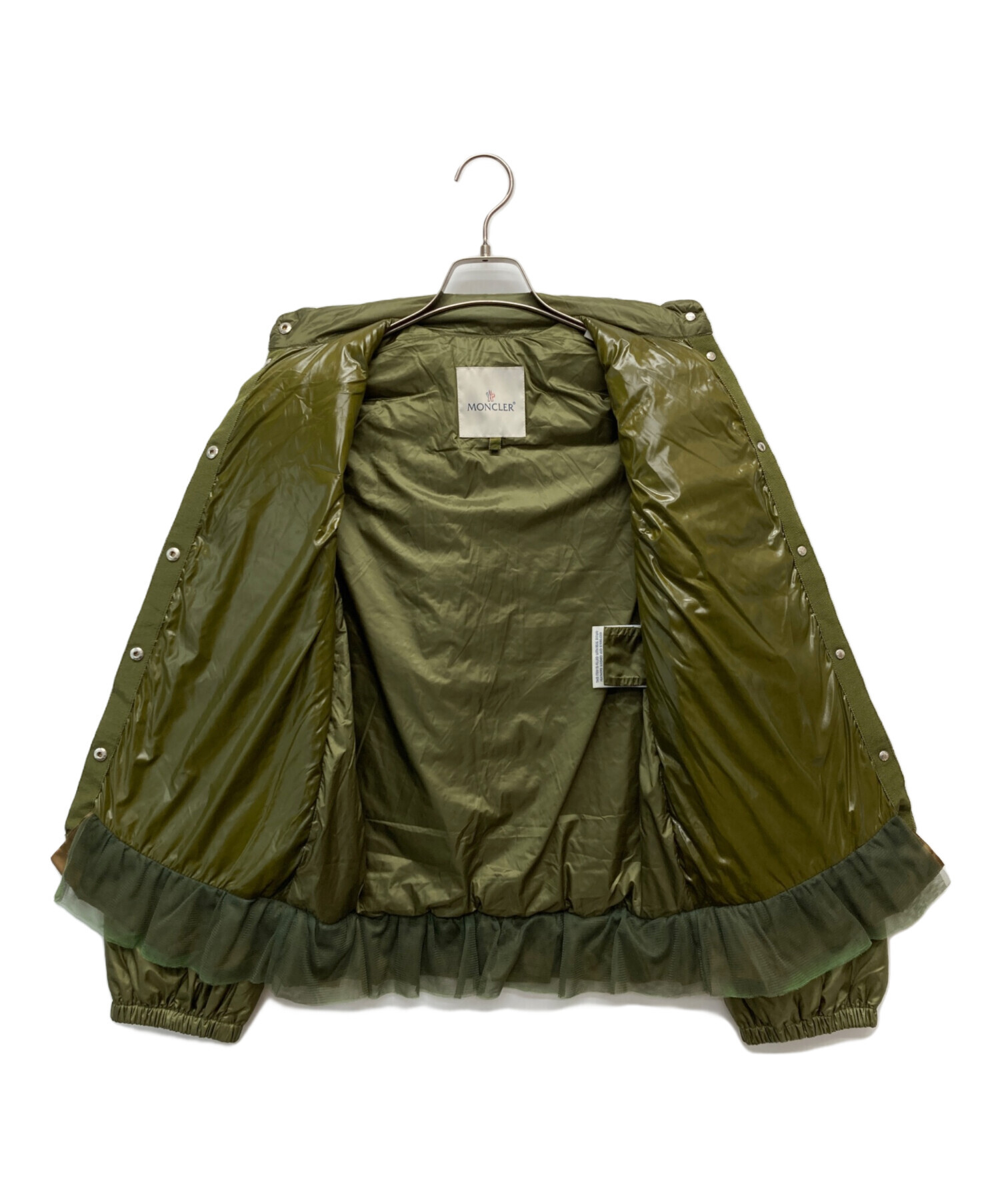 中古・古着通販】MONCLER (モンクレール) sacai (サカイ) SAKI フリル