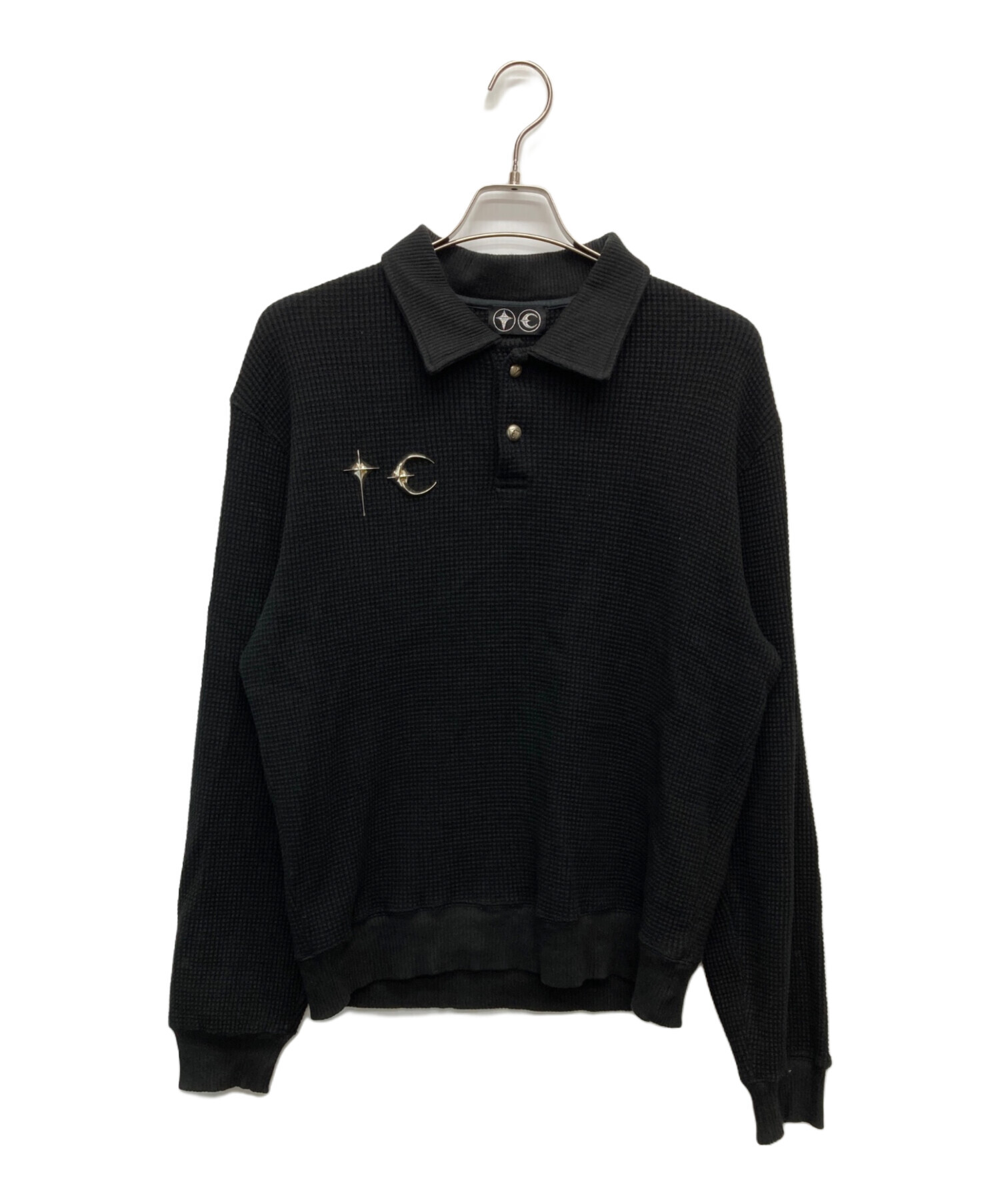 thug club サーマルニット ポロシャツ 中古・古着通販】THUG CLUB (サグ クラブ) サーマルポロシャツ