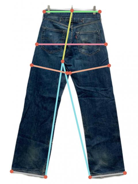 中古・古着通販】LEVI'S (リーバイス) 701XX復刻シンチバックデニム