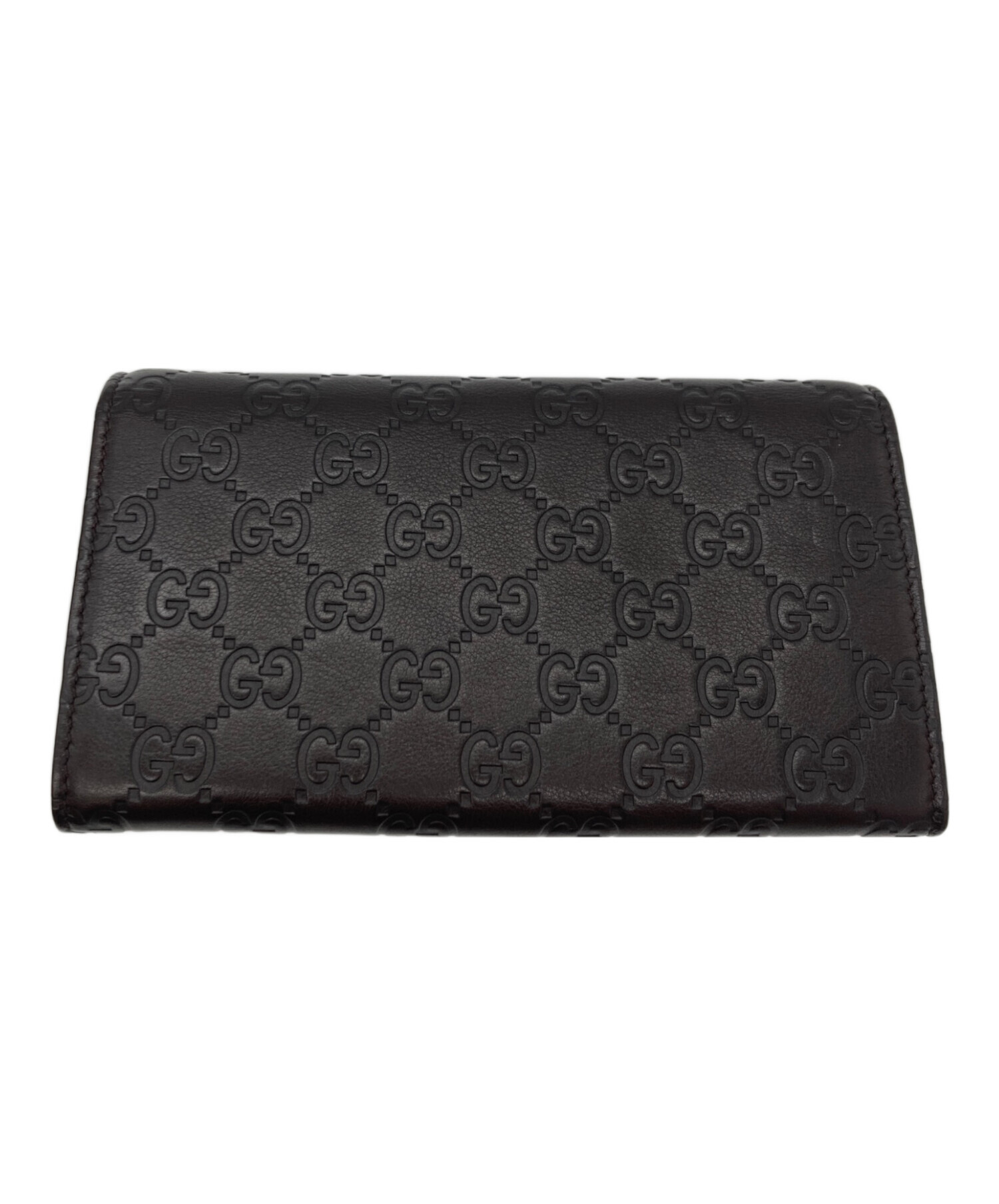 中古・古着通販】GUCCI (グッチ) GGグッチシマロングウォレット 233192