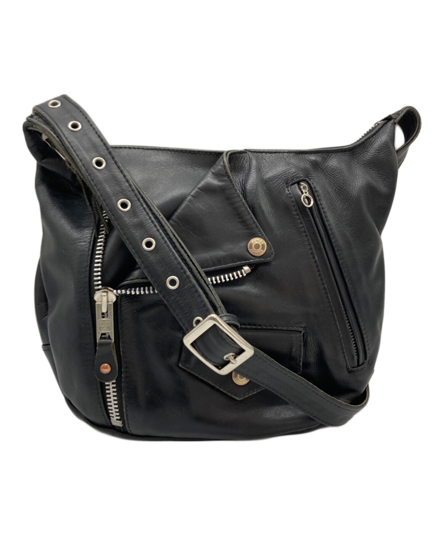 中古・古着通販】Schott (ショット) LEATHER RIDERS SHOULDER BAG