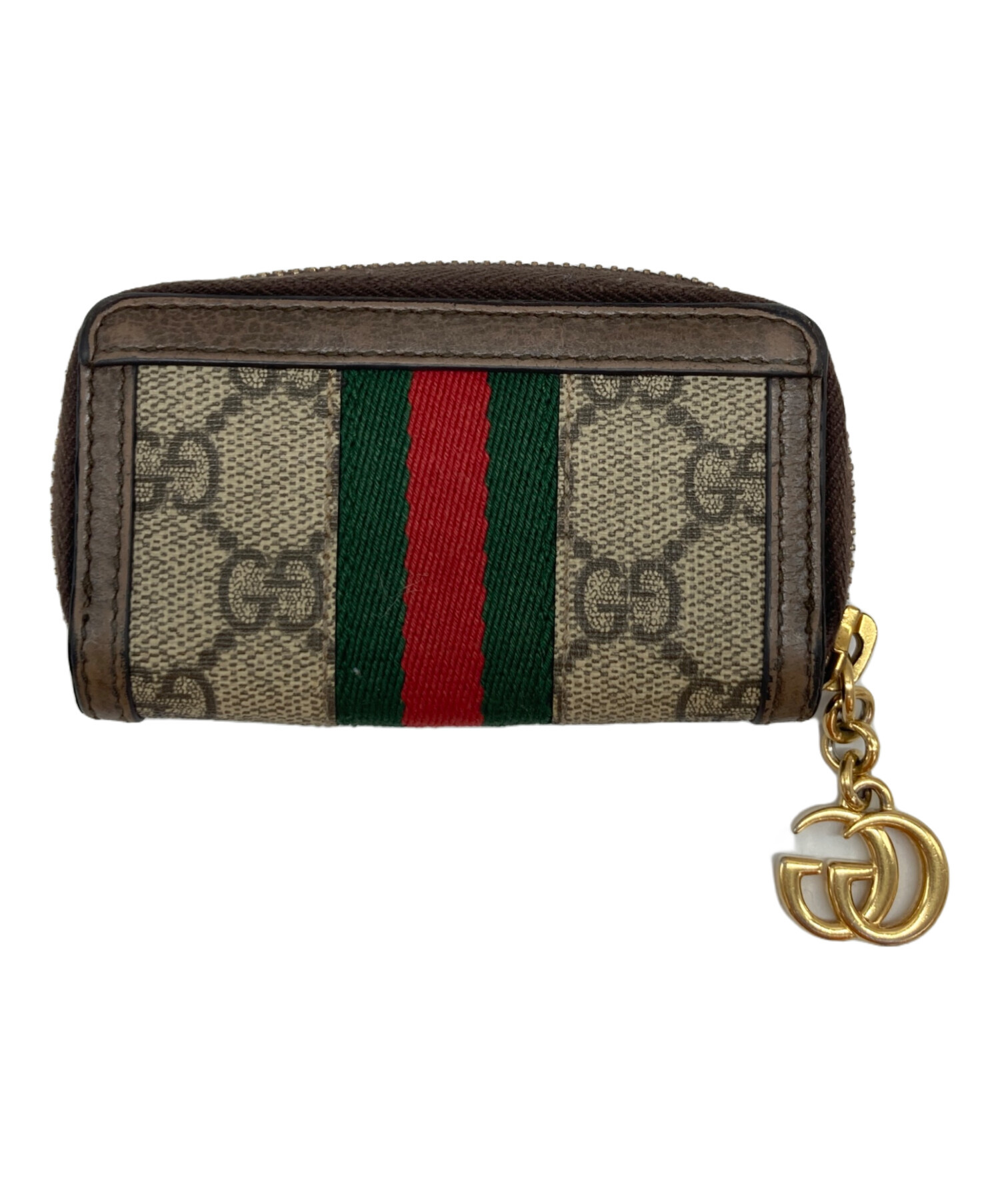 中古・古着通販】GUCCI (グッチ) シェリーラインGGキャンバスPVCキー