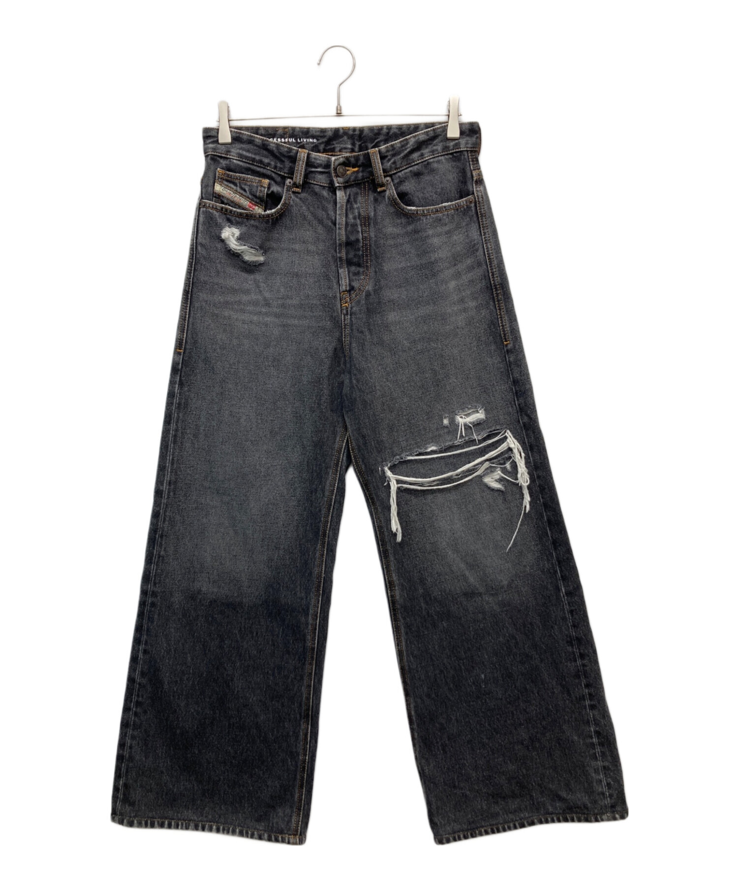 パンツ DIESEL d-rise W26 中古・古着通販】DIESEL (ディーゼル) D-Rise Jean グレー サイズ:W26