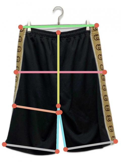 中古・古着通販】GUCCI (グッチ) テクニカルジャージー ショートパンツ