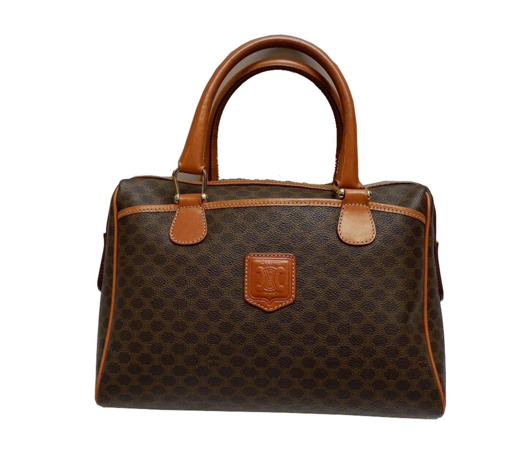 中古・古着通販CELINE (セリーヌ) マカダムハンドバッグ MC98⁄1 CELINE 