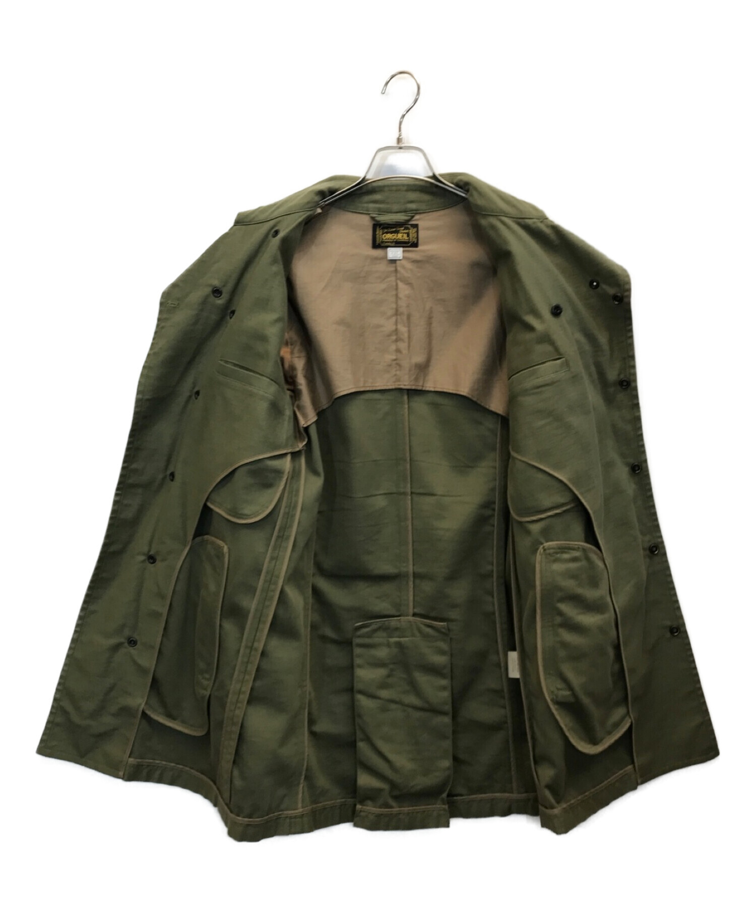 えいちゃん限定ORGUEIL オルゲイユ ラウンドカラーコート OR-4007C えいちゃん限定ORGUEIL オルゲイユ ラウンドカラーコート OR