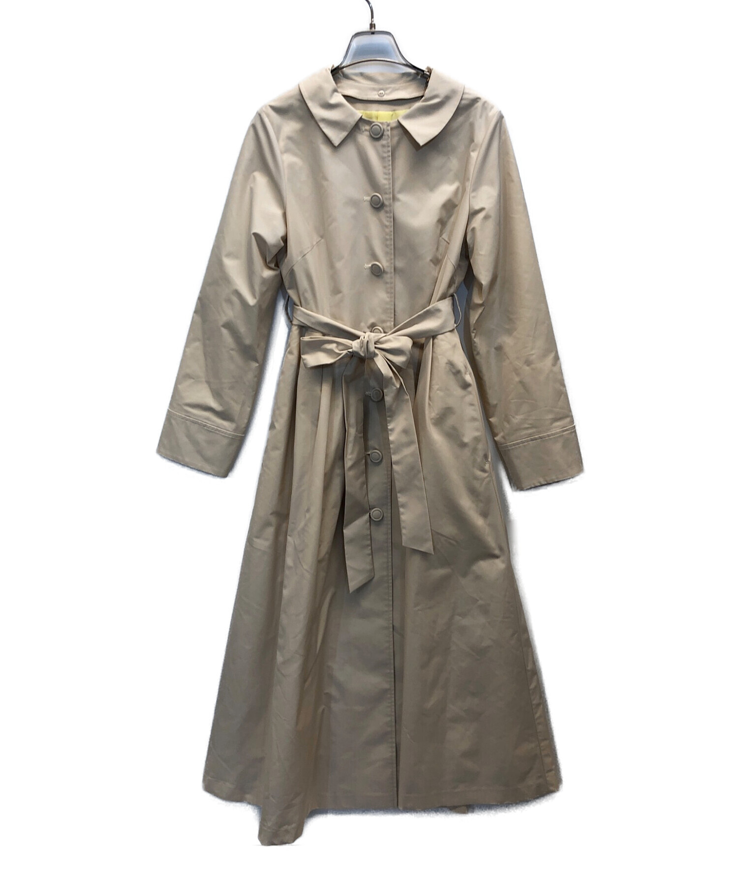 JENNE / ジェンヌ | 付け襟 ハイウエストフレアコート | M | ブラック