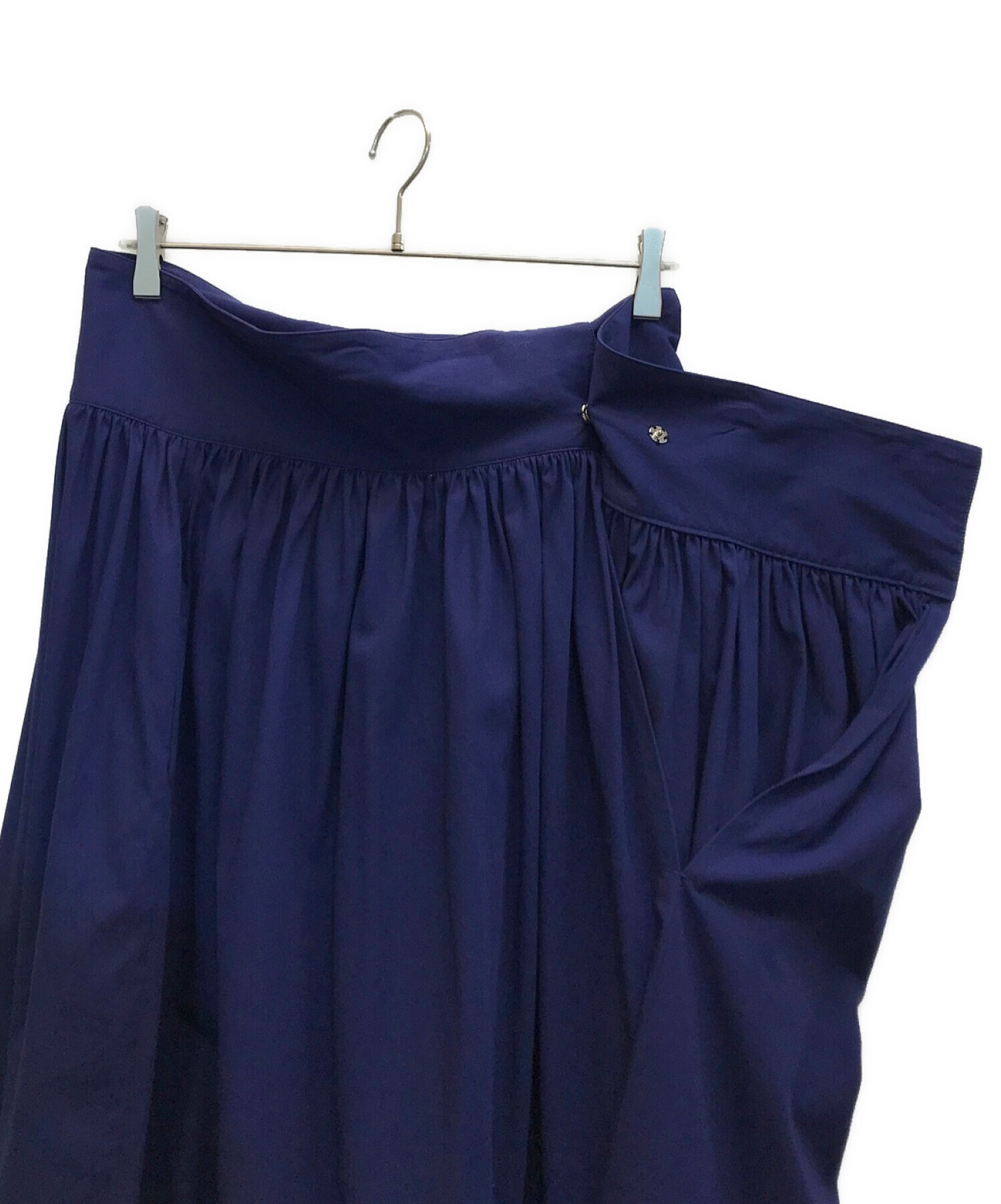 中古・古着通販】LIMI feu (リミフゥ) ジャンパースカート ネイビー  