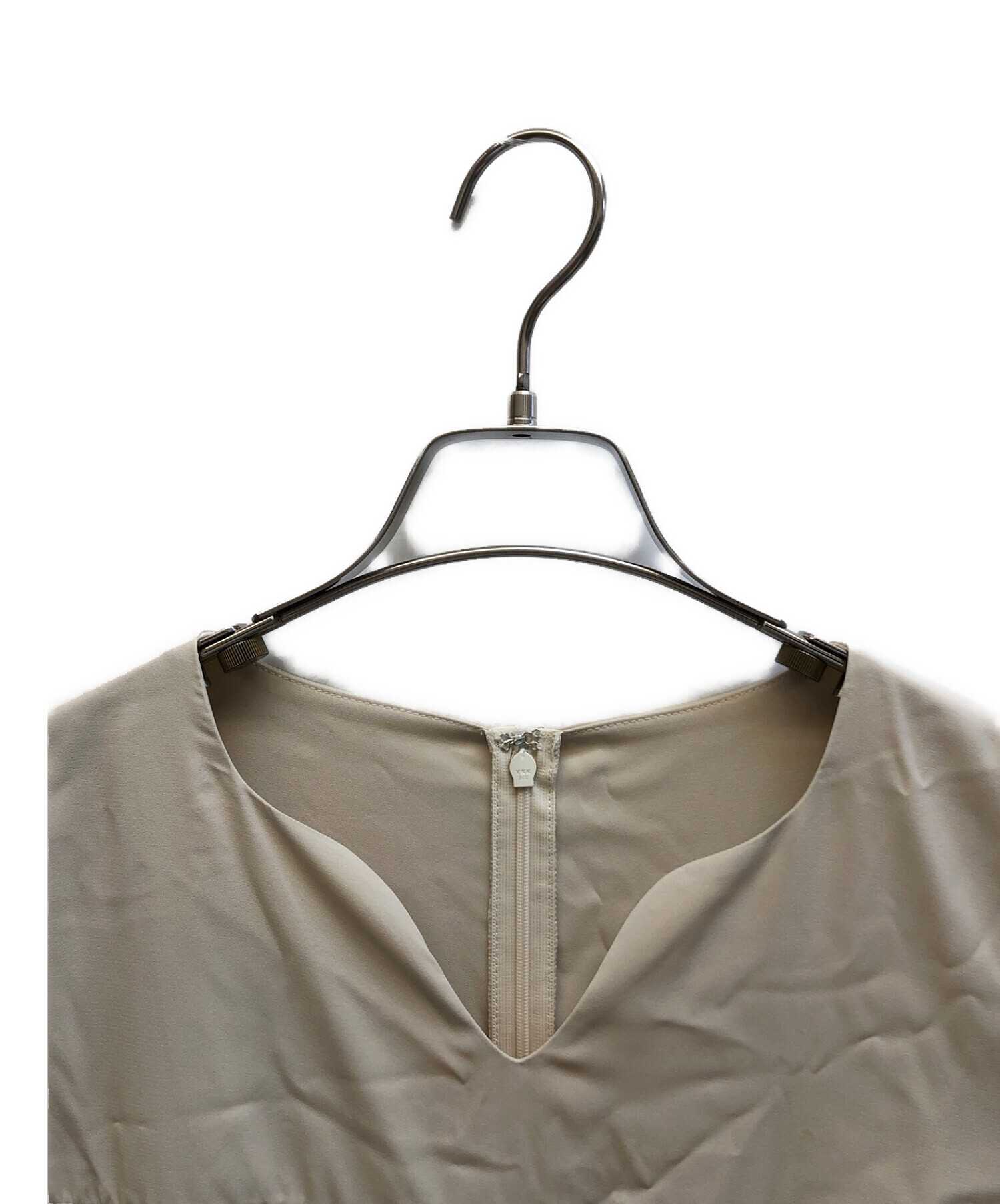 中古・古着通販】acka (エーシーケーエー) ロングワンピース ベージュ