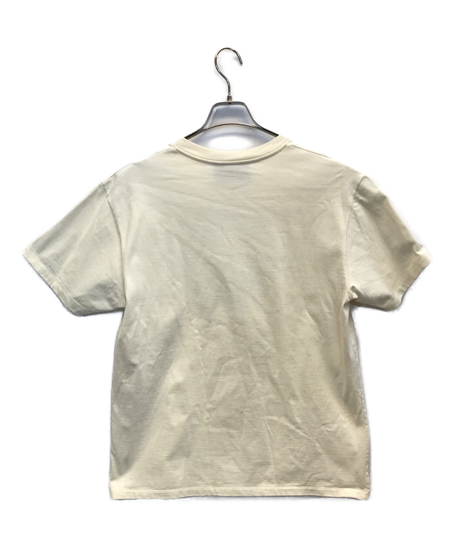 GUCCI ベージュ ロゴ Tシャツ 中古・古着通販】GUCCI (グッチ) 20SS COTTON JERSEY ベージュ サイズ