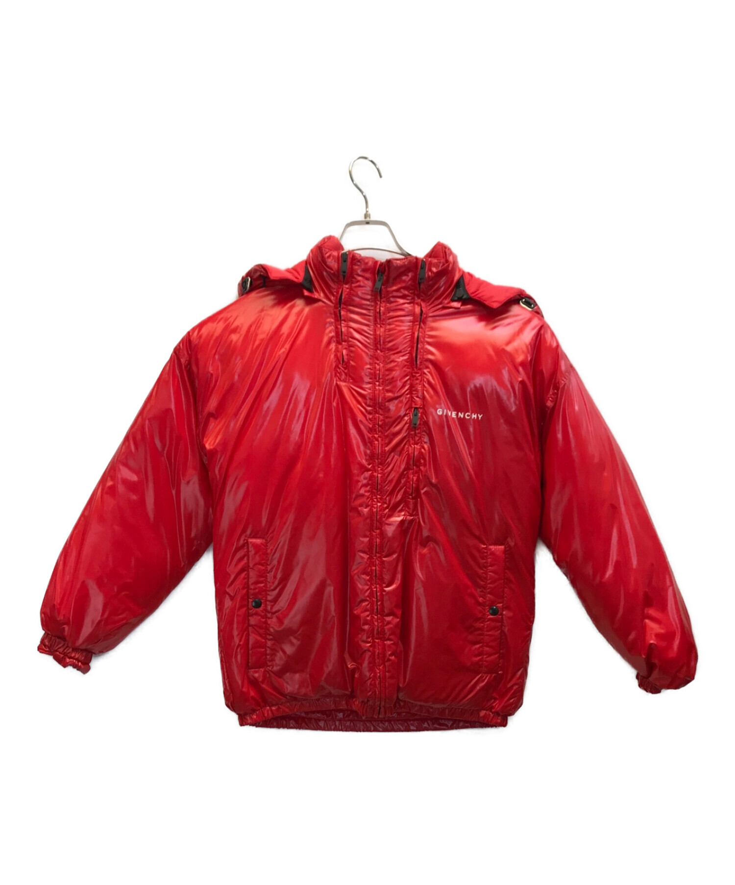 中古・古着通販】GIVENCHY (ジバンシィ) 中綿ジャケット レッド サイズ 