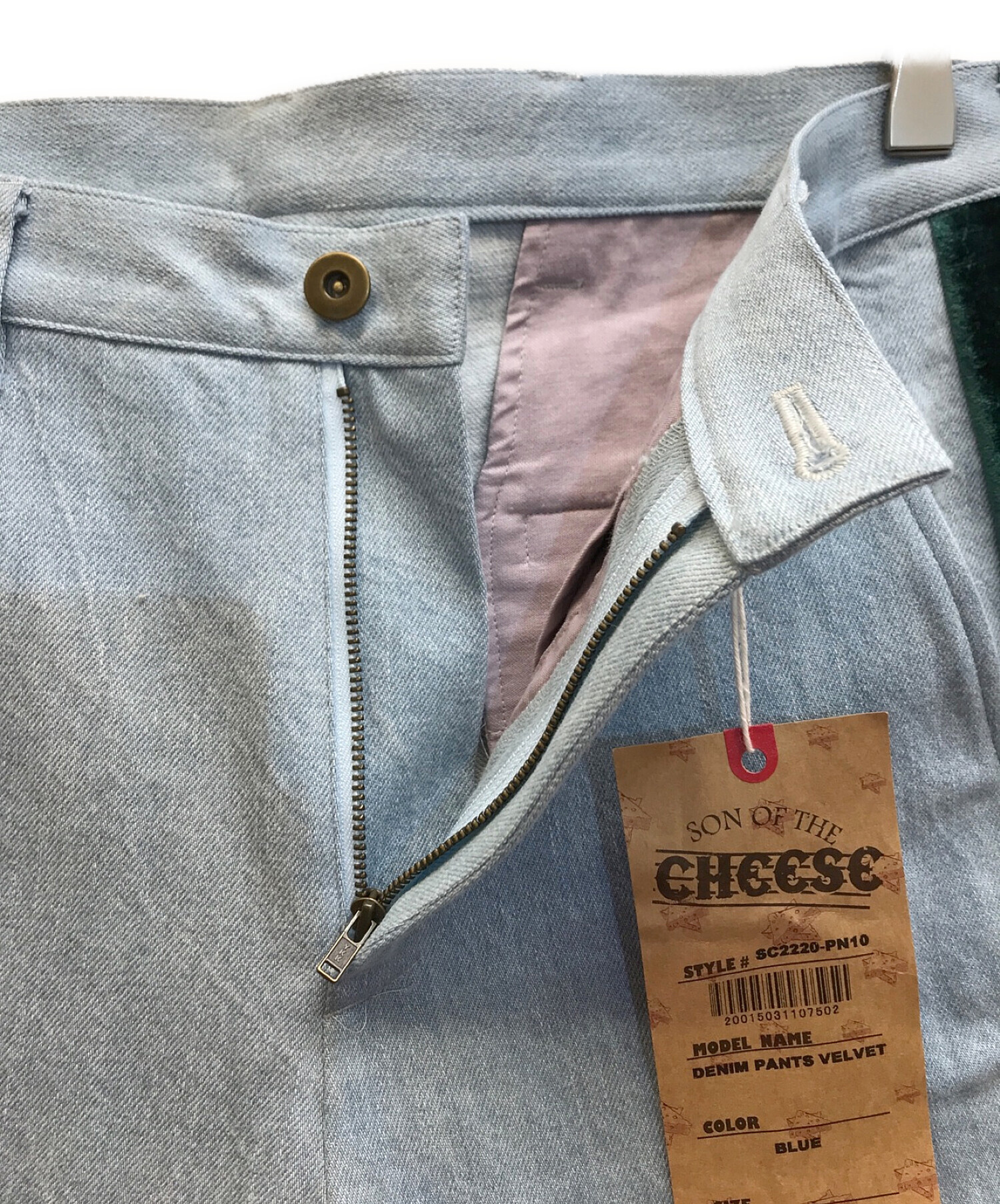 中古・古着通販】son of the cheese (（サノバチーズ）) DENIM PANTS 