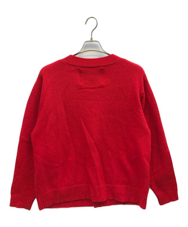 中古・古着通販】TTT MSW (ティー) standard cardigan レッド サイズ:M