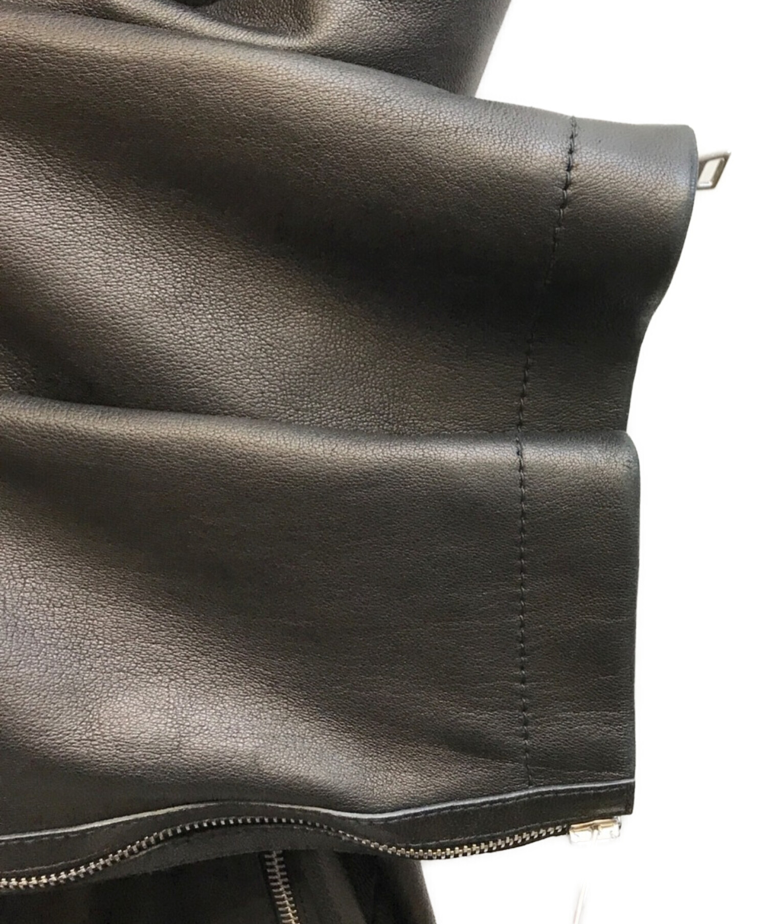 中古・古着通販】RUFFO (ルッフォ) シープスキンダブルライダース