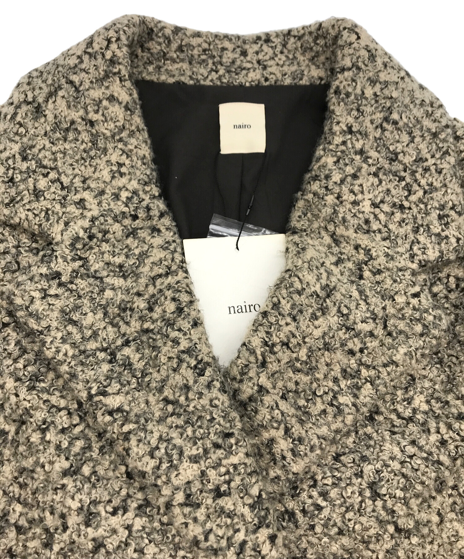 中古・古着通販】nairo (ナイロ) ブークレボリュームショート 中古・古着通販】nairo (ナイロ) ブークレボリュームショート