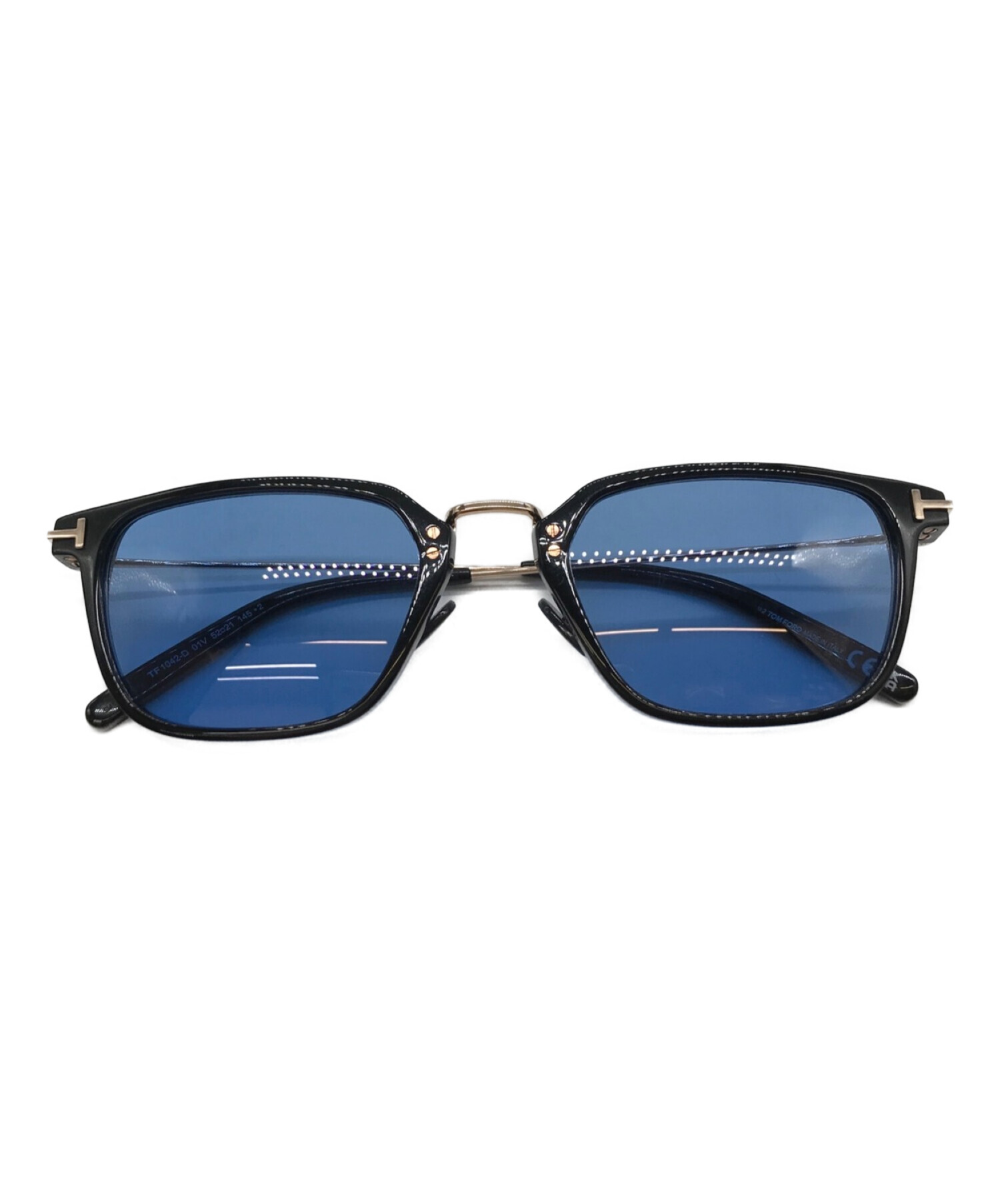 中古・古着通販】TOM FORD (トムフォード) サングラス ブルー×ブラック 