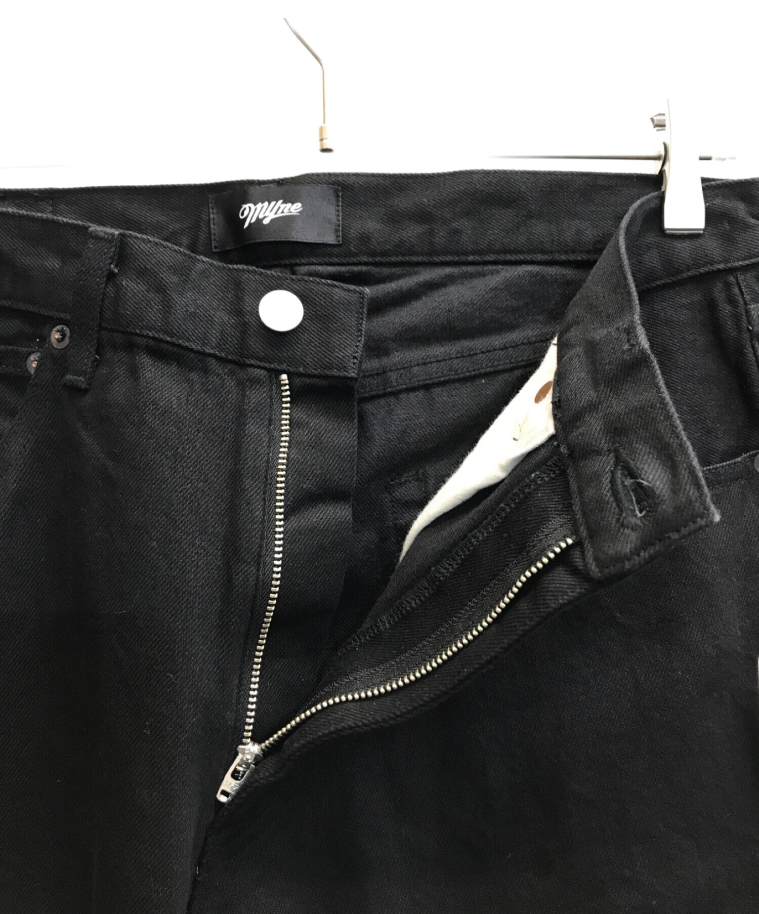中古・古着通販】myne (マイン) Denim bondage pants ボンテージパンツ