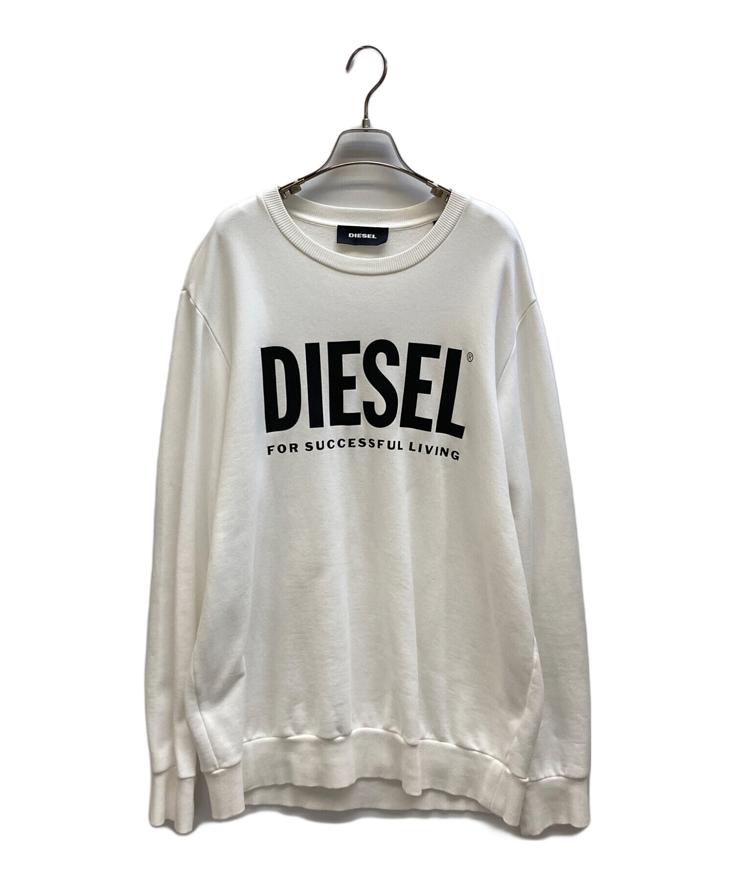 中古・古着通販】DIESEL (ディーゼル) ロゴプリントスウェット 