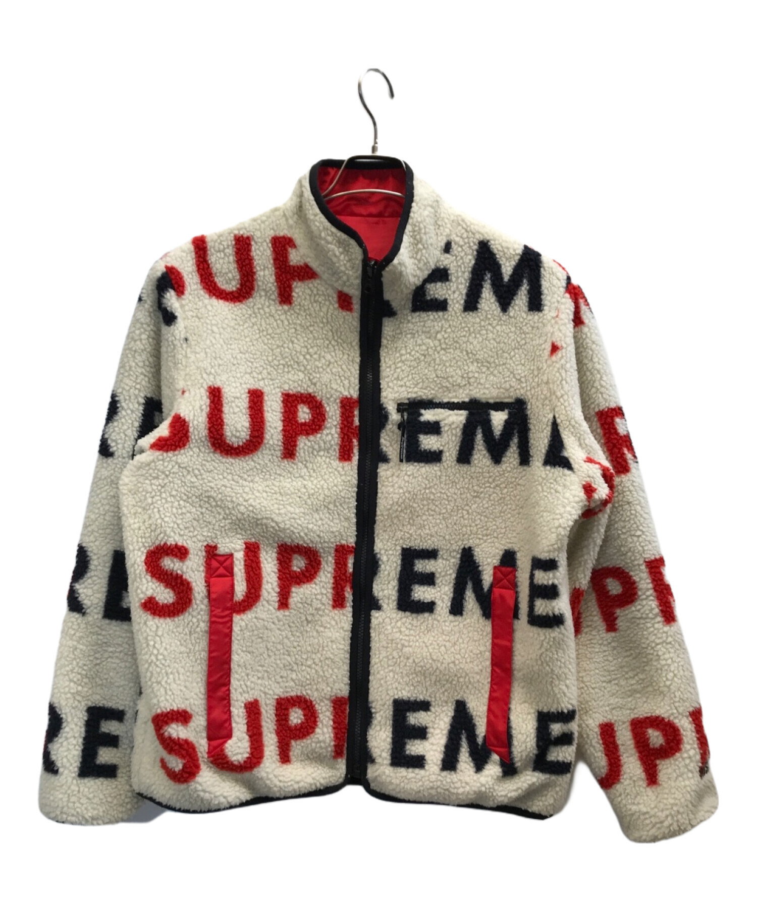 中古・古着通販】SUPREME (シュプリーム) 18AW Reversible Logo Fleece
