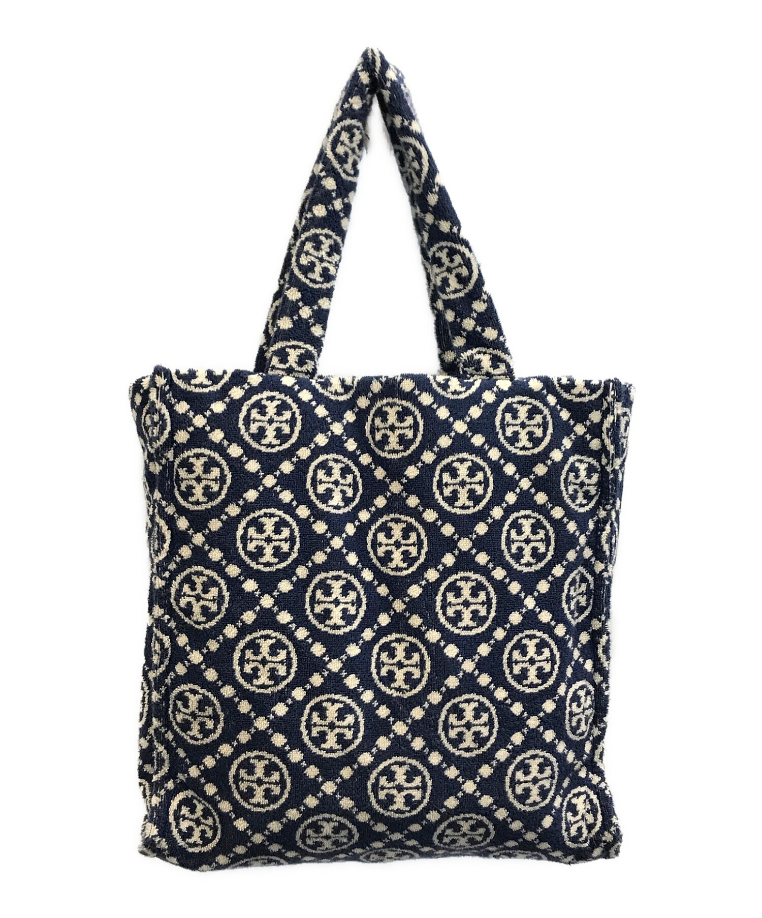 中古・古着通販】TORY BURCH (トリーバーチ) Tモノグラム テリートート  