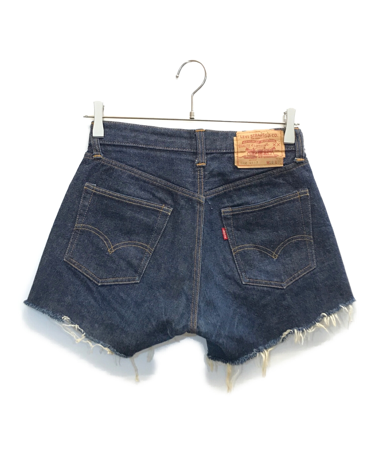 60s Levi's 501 E BIGE 濃紺 カットオフ ショートパンツ 60s リーバイス 501 BIG'E カットオフ エントリーでP10倍! 60s