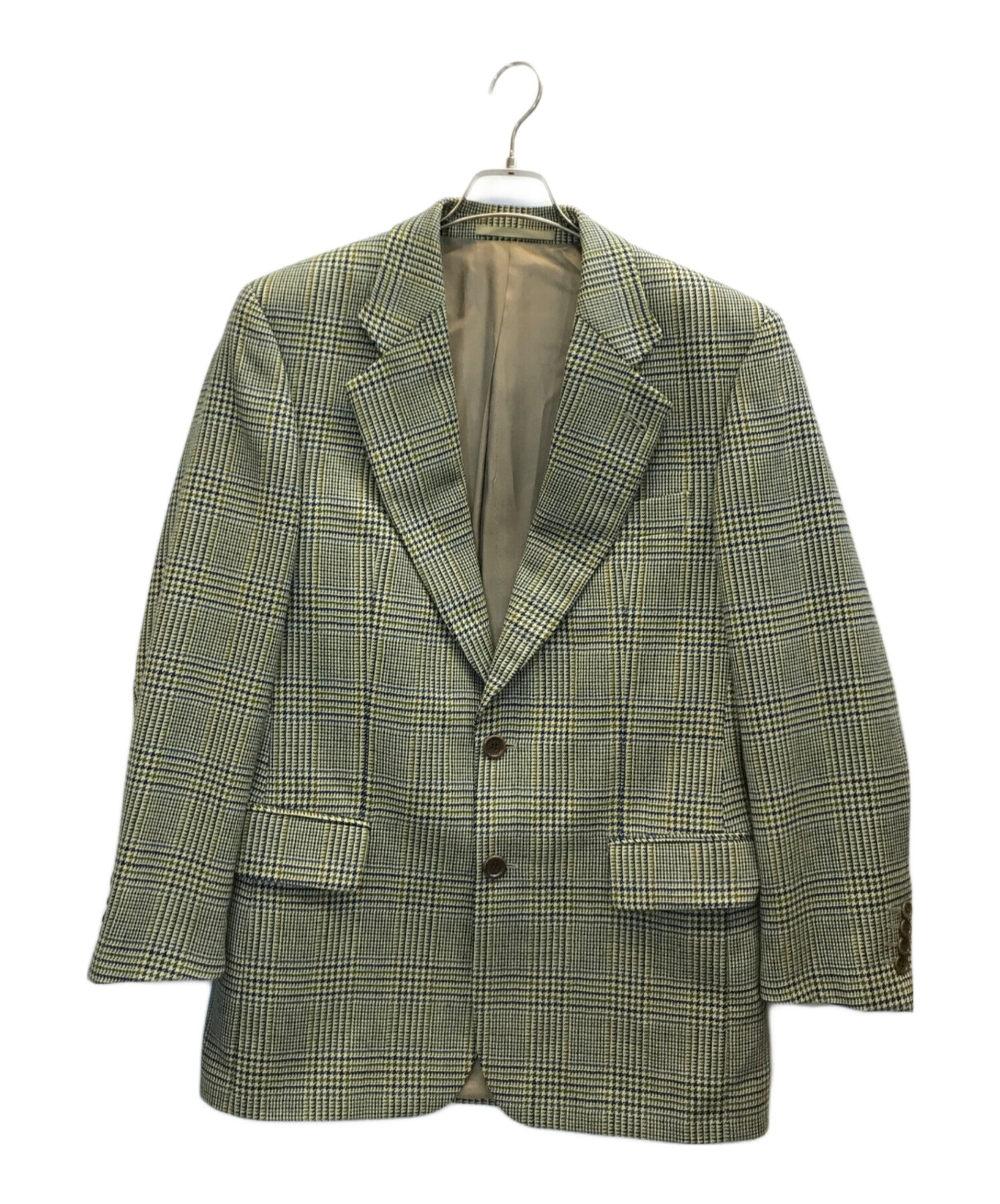 ヒューゴボス　上質ウール　グレンチェック　テーラード　ウールジャケット 中古・古着通販】BOSS HUGO BOSS (ボス ヒューゴボス) グレンチェック