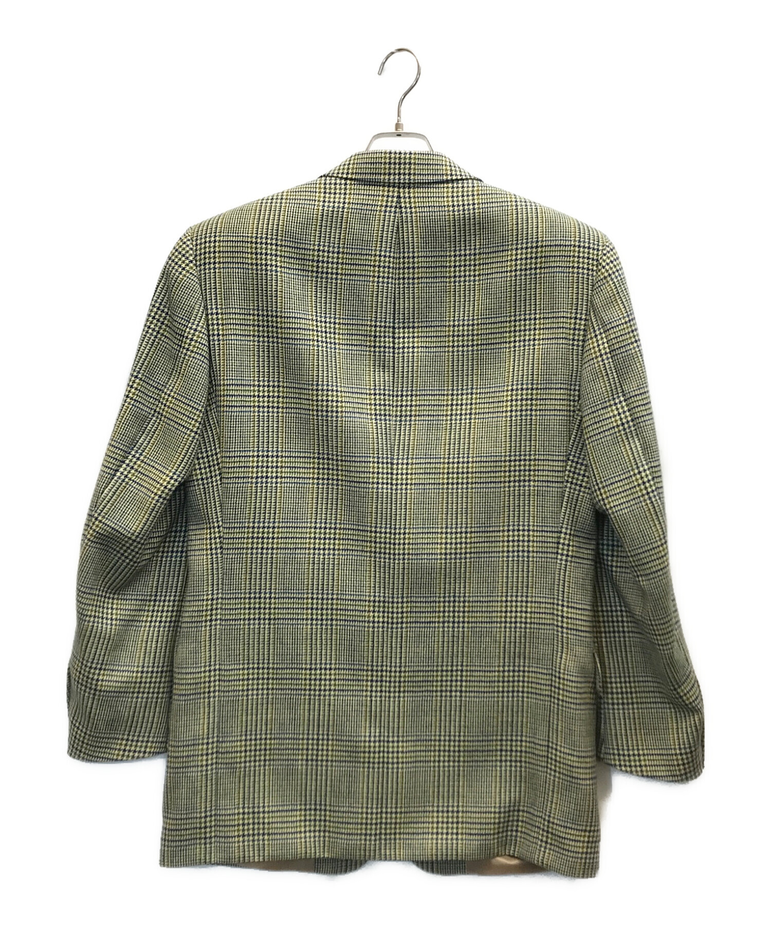 『BOSS』ボス (46) チェック柄テーラードジャケット 中古・古着通販】BOSS HUGO BOSS (ボス ヒューゴボス) グレンチェック