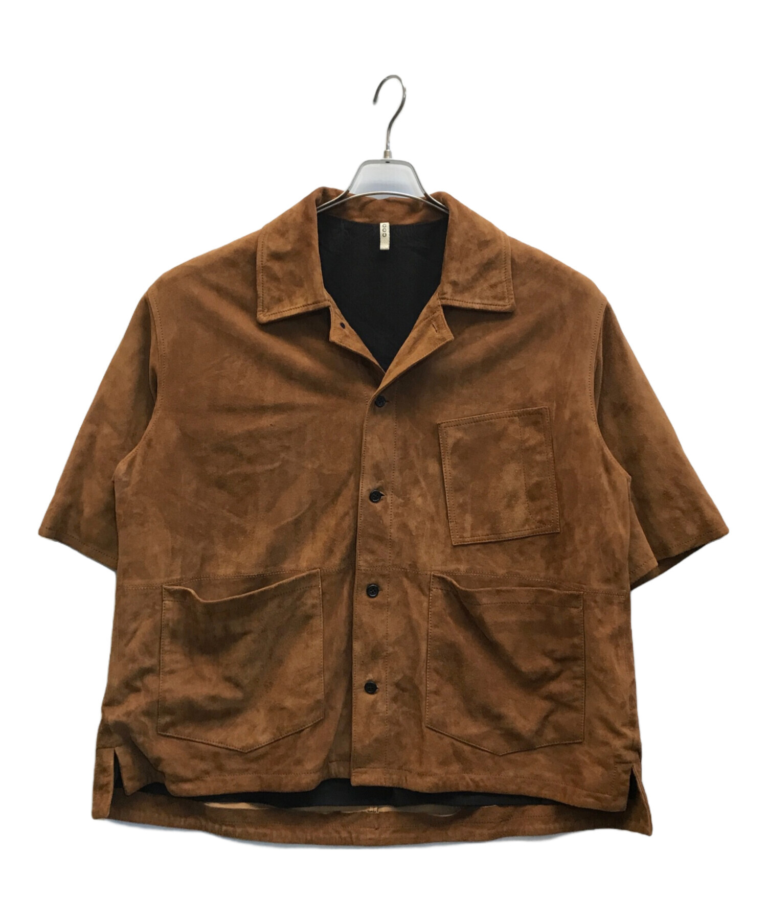 中古・古着通販】CCU (シーシーユー) SHEEP SUEDE WORK SHIRTS JACKET
