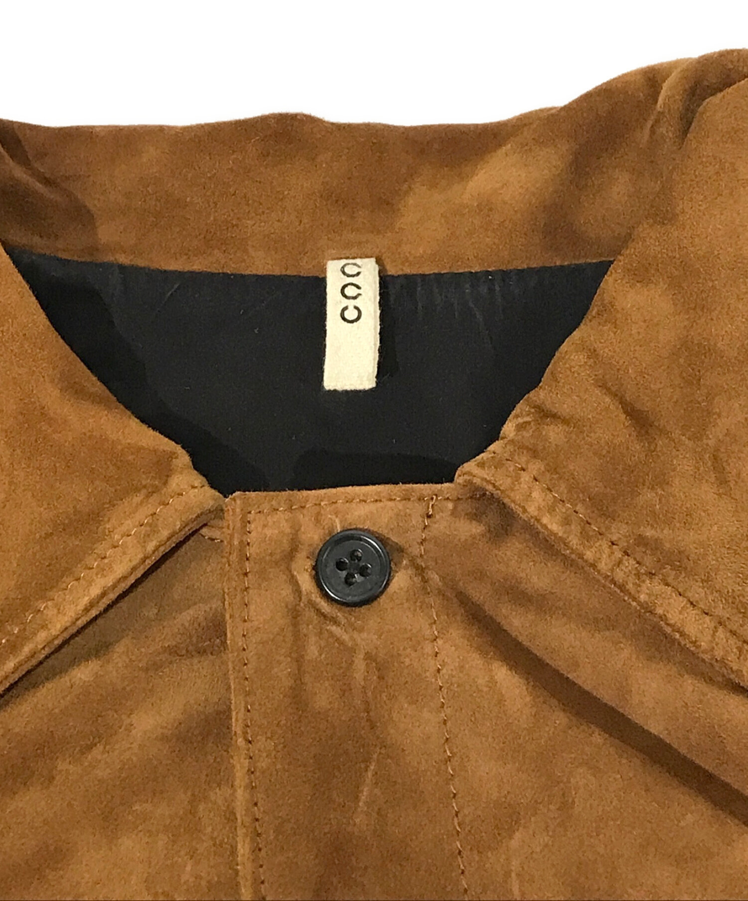 中古・古着通販】CCU (シーシーユー) SHEEP SUEDE WORK SHIRTS JACKET