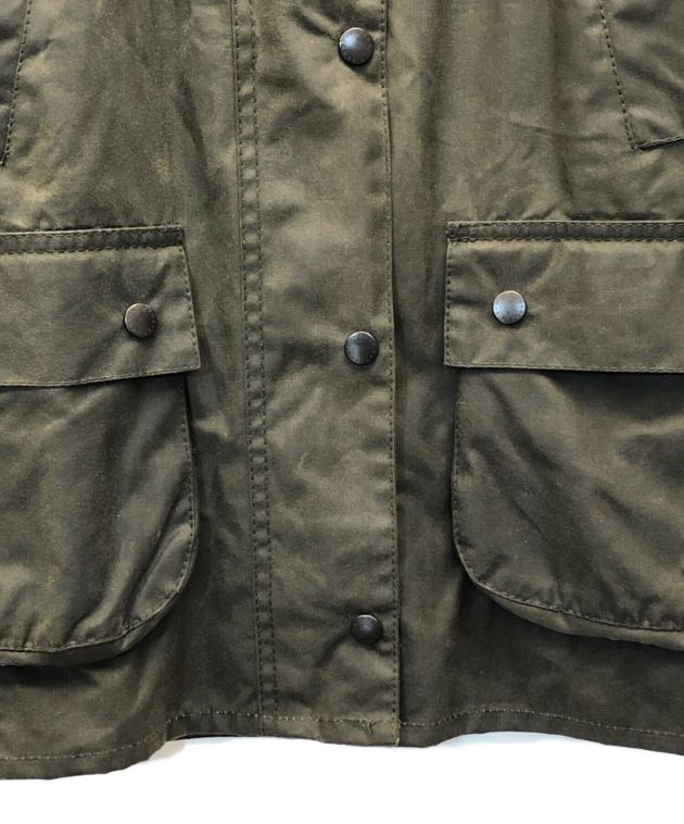 バブアー　BEDALE　オイルド　英国製　セージグリーン　レディース バブアービデイルレディースサイズ8セージグリーン