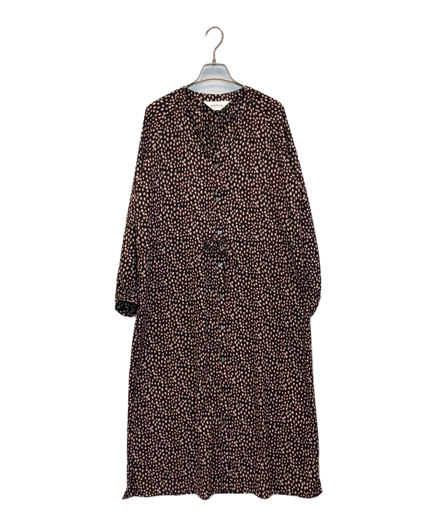 中古・古着通販】SOEJU (ソージュ) レオパード柄ワンピース