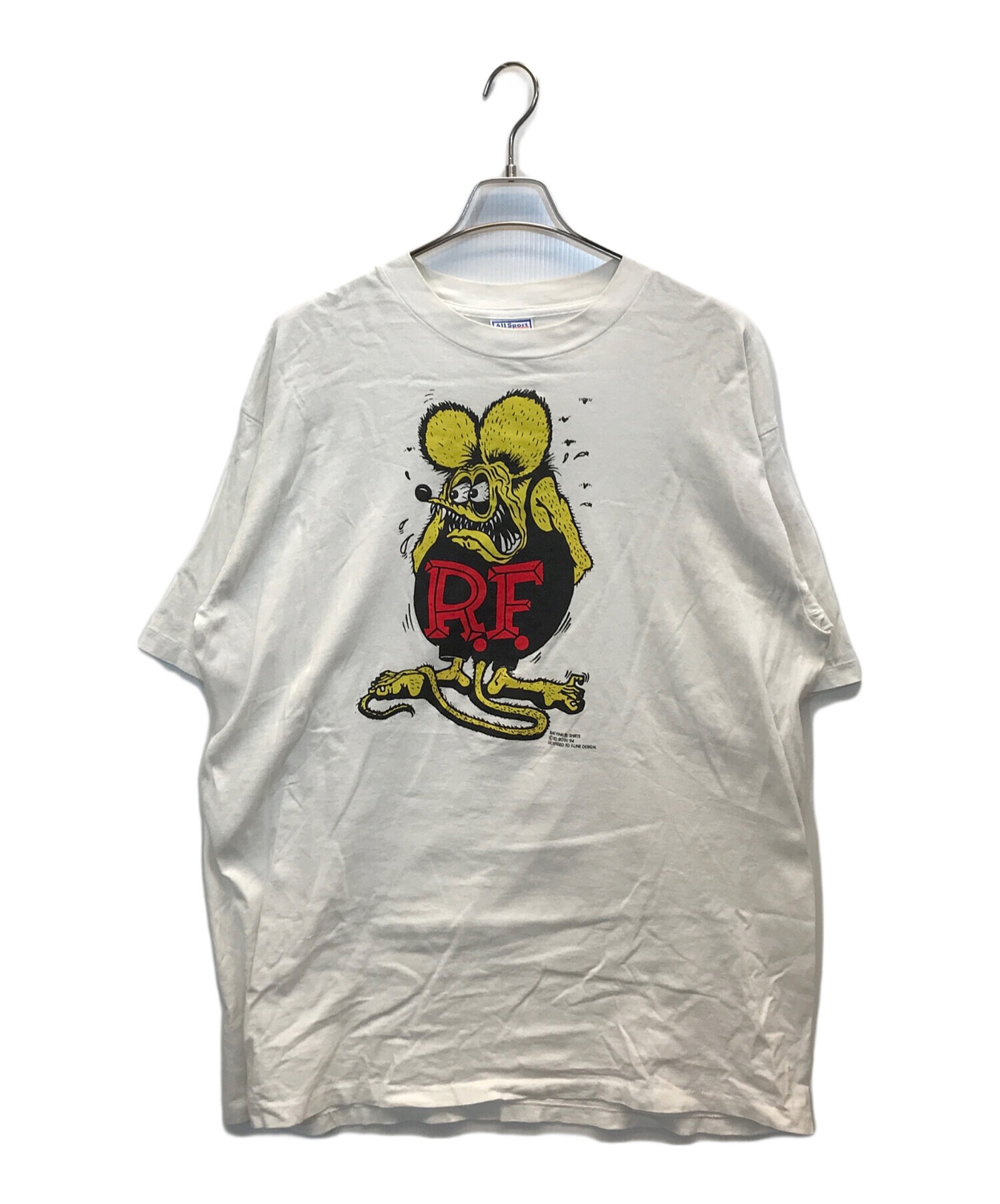 中古・古着通販】ALL SPORT (オールスポーツ) ラットフィンクプリントT 