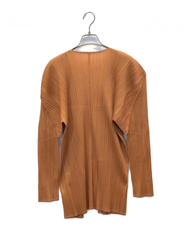 中古・古着通販】ISSEY MIYAKE (イッセイミヤケ) プリーツカーディガン