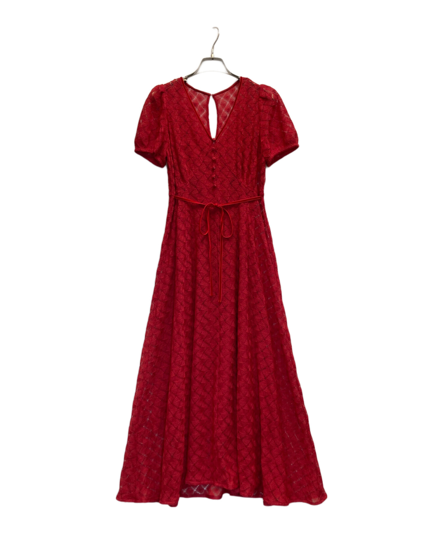 中古・古着通販】FRAY ID (フレイ アイディー) バルファスレースワンピ