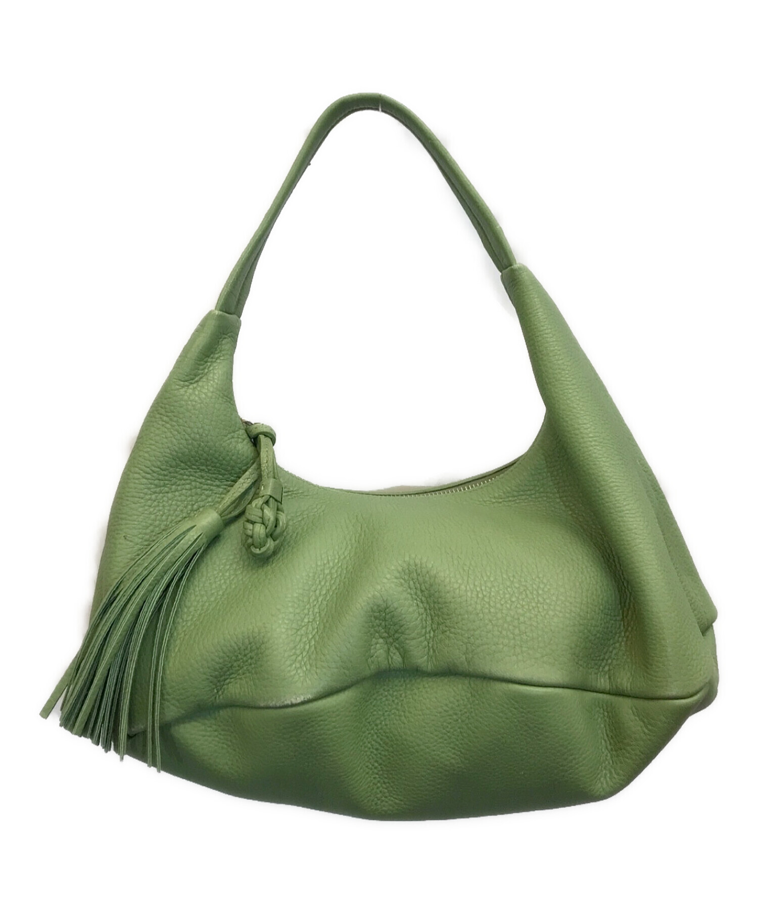 中古・古着通販】HIROFU (ヒロフ) ハンドバッグ グリーン｜ブランド