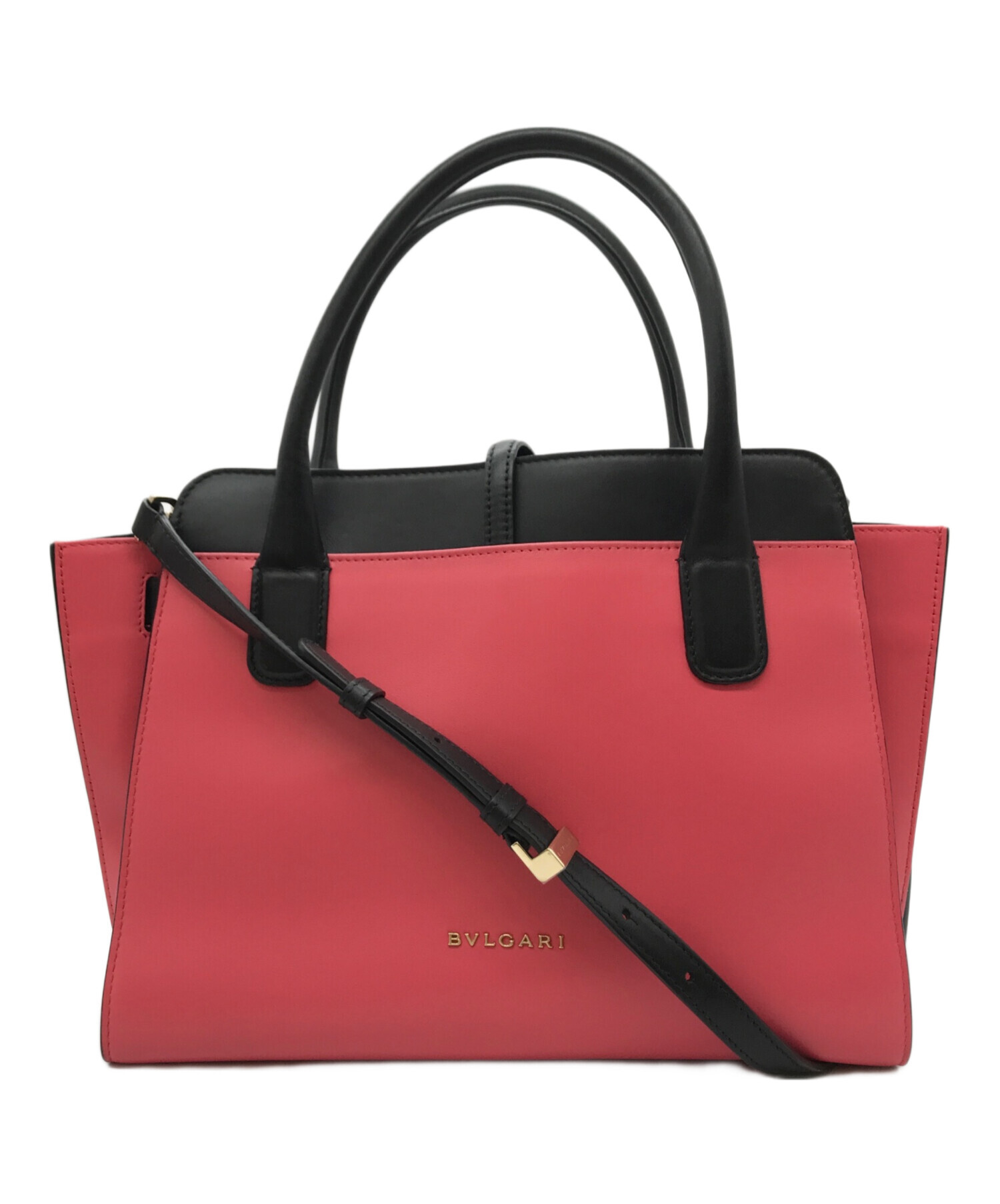 中古・古着通販】BVLGARI (ブルガリ) アルバ 2WAYバッグ ピンク 
