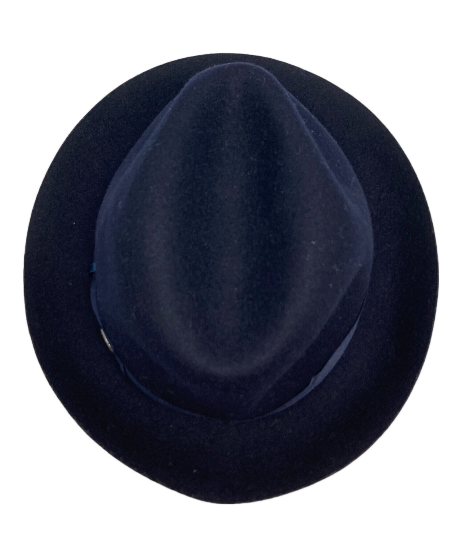中古・古着通販】BORSALINO (ボルサリーノ) ウールハット ネイビー