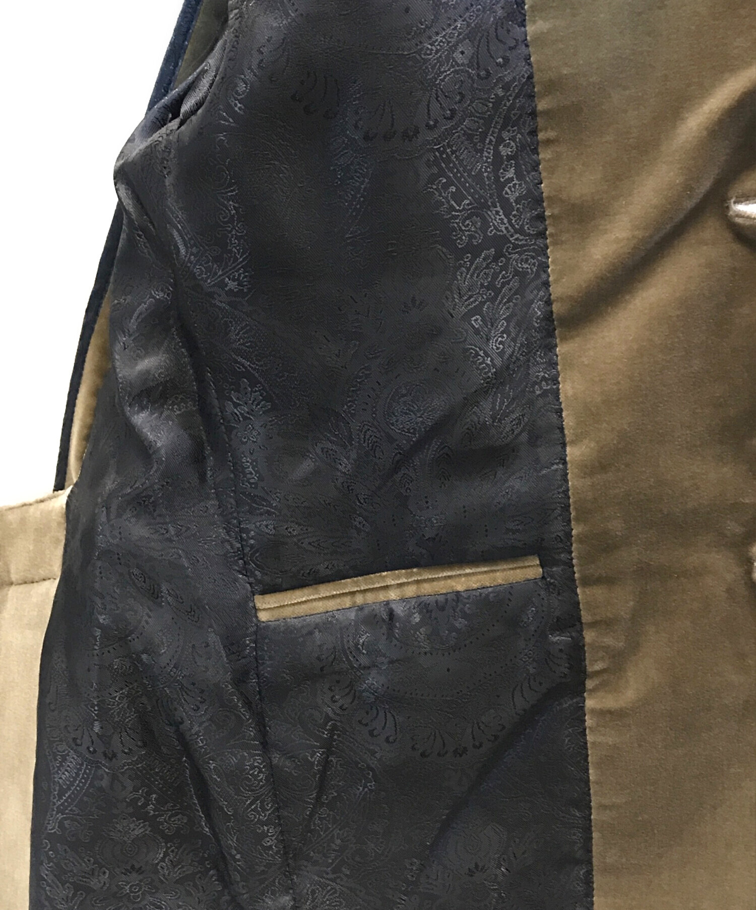 中古・古着通販】DOLCE & GABBANA (ドルチェ＆ガッバーナ) ベロア2B