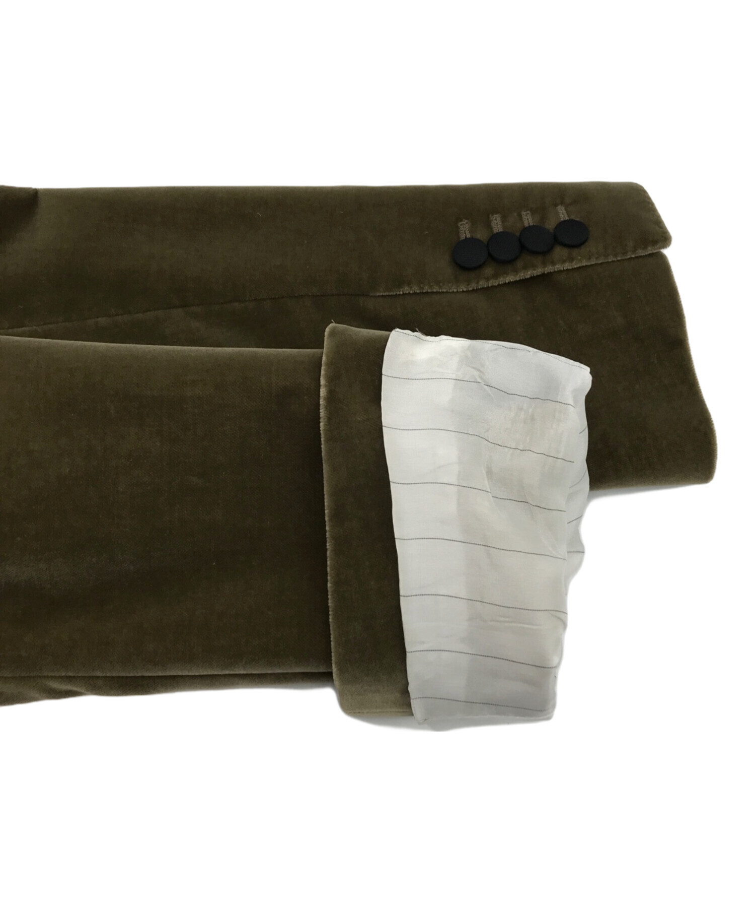 中古・古着通販】DOLCE & GABBANA (ドルチェ＆ガッバーナ) ベロア2B