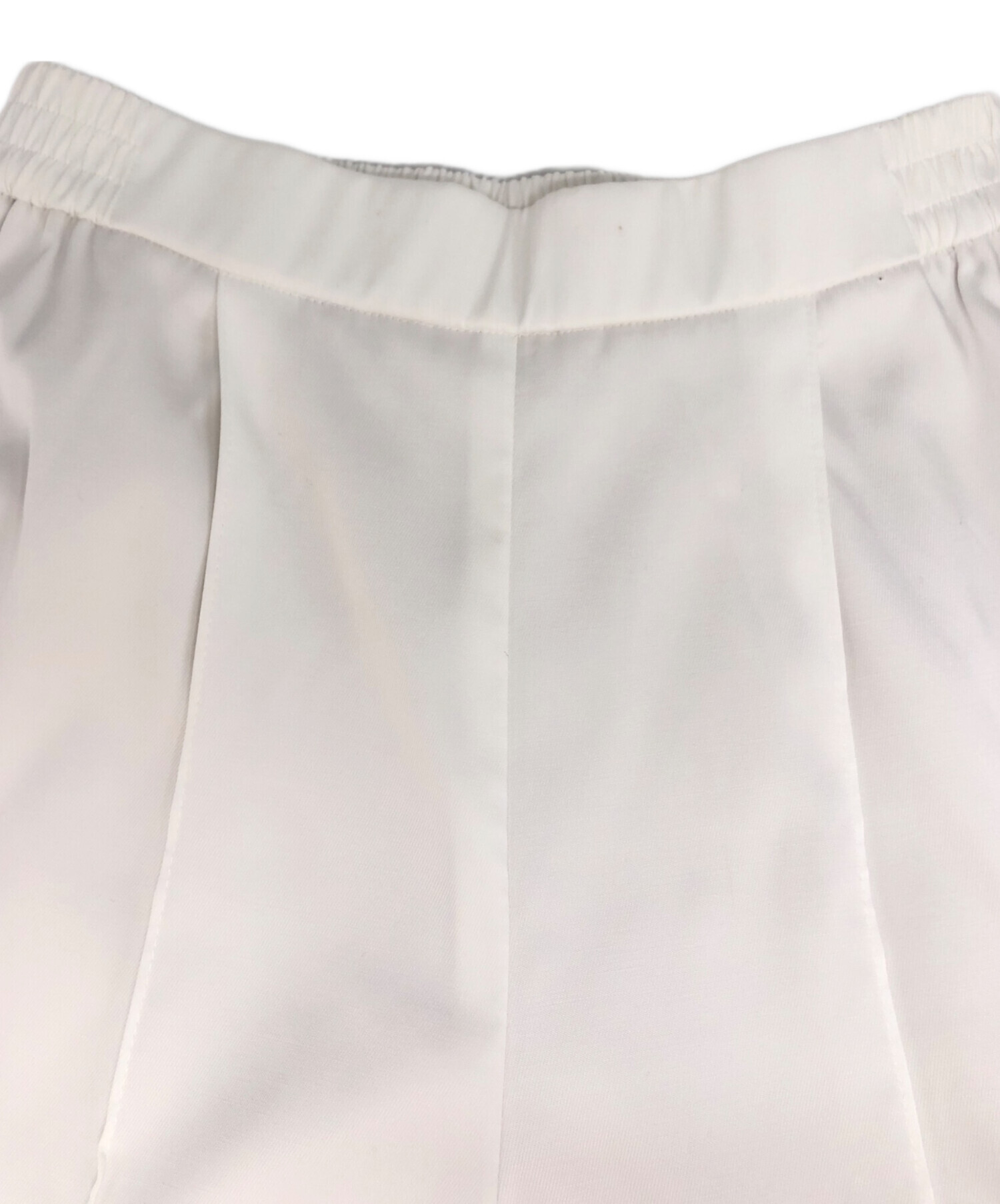 中古・古着通販】yori (ヨリ) ノンアイロンワイドパンツ ホワイト