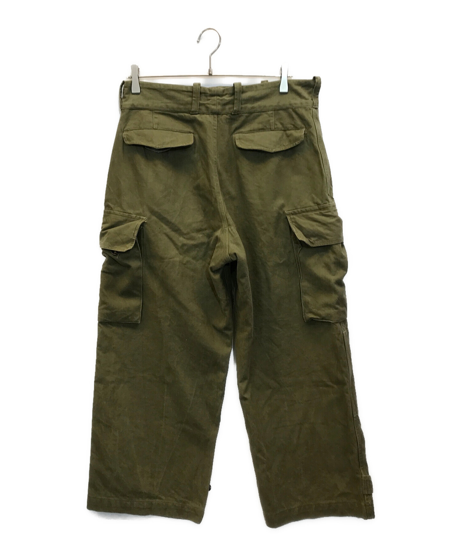 中古・古着通販】French Army (フランス軍) M-47カーゴパンツ オリーブ