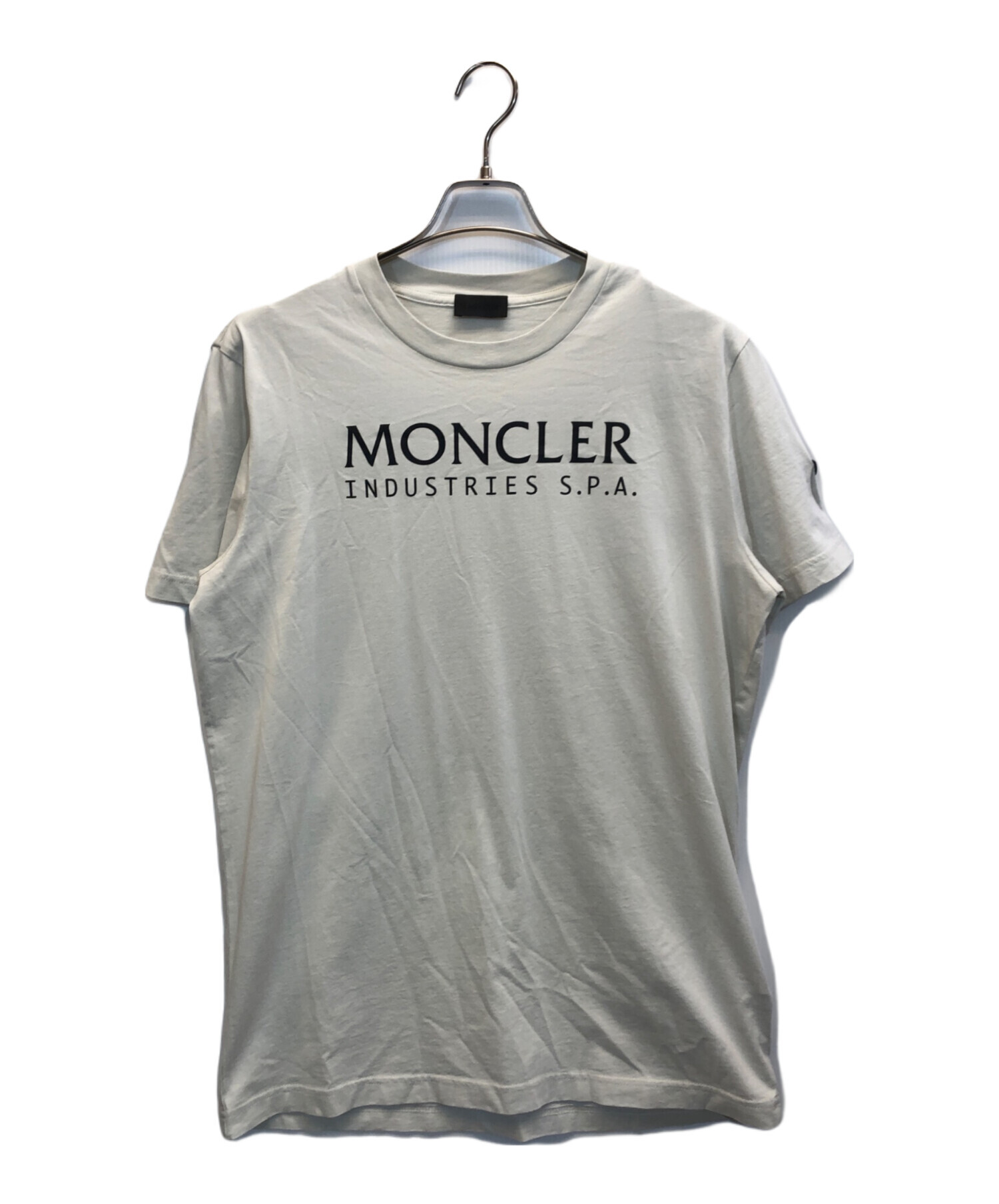 中古・古着通販】MONCLER (モンクレール) SS T-SHIRT アイボリー
