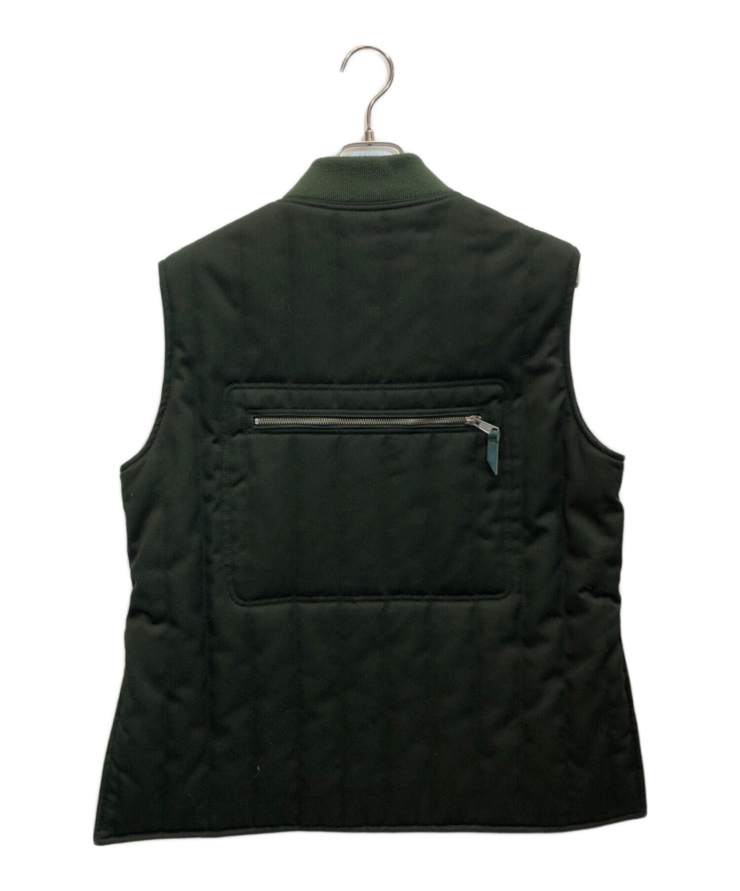 中古・古着通販】TTT MSW (ティー) WORK VEST グリーン サイズ:L