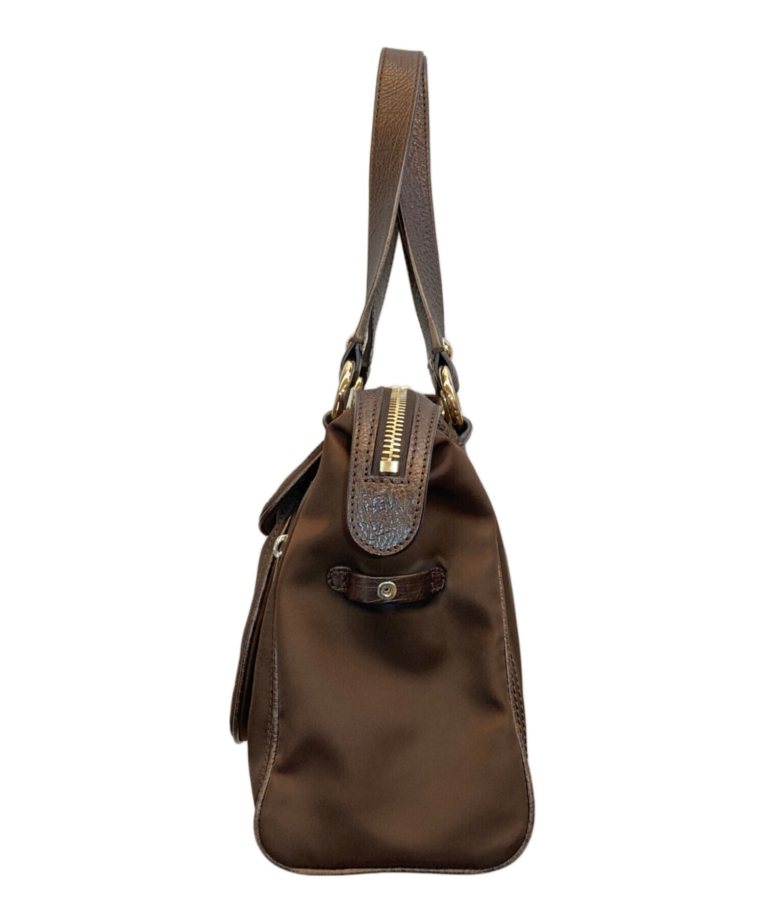 中古・古着通販】CELINE (セリーヌ) ナイロン/レザーコンビバッグ 