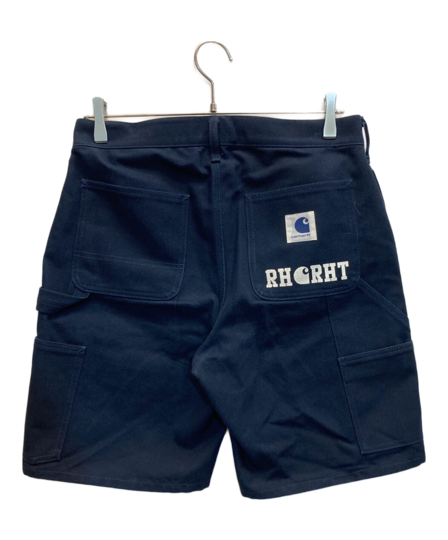 激レア 日本製 Carhartt × Ron Harman ダック ショーツ 紺 中古・古着通販】CarHartt (カーハート) Ron Herman (ロンハーマン