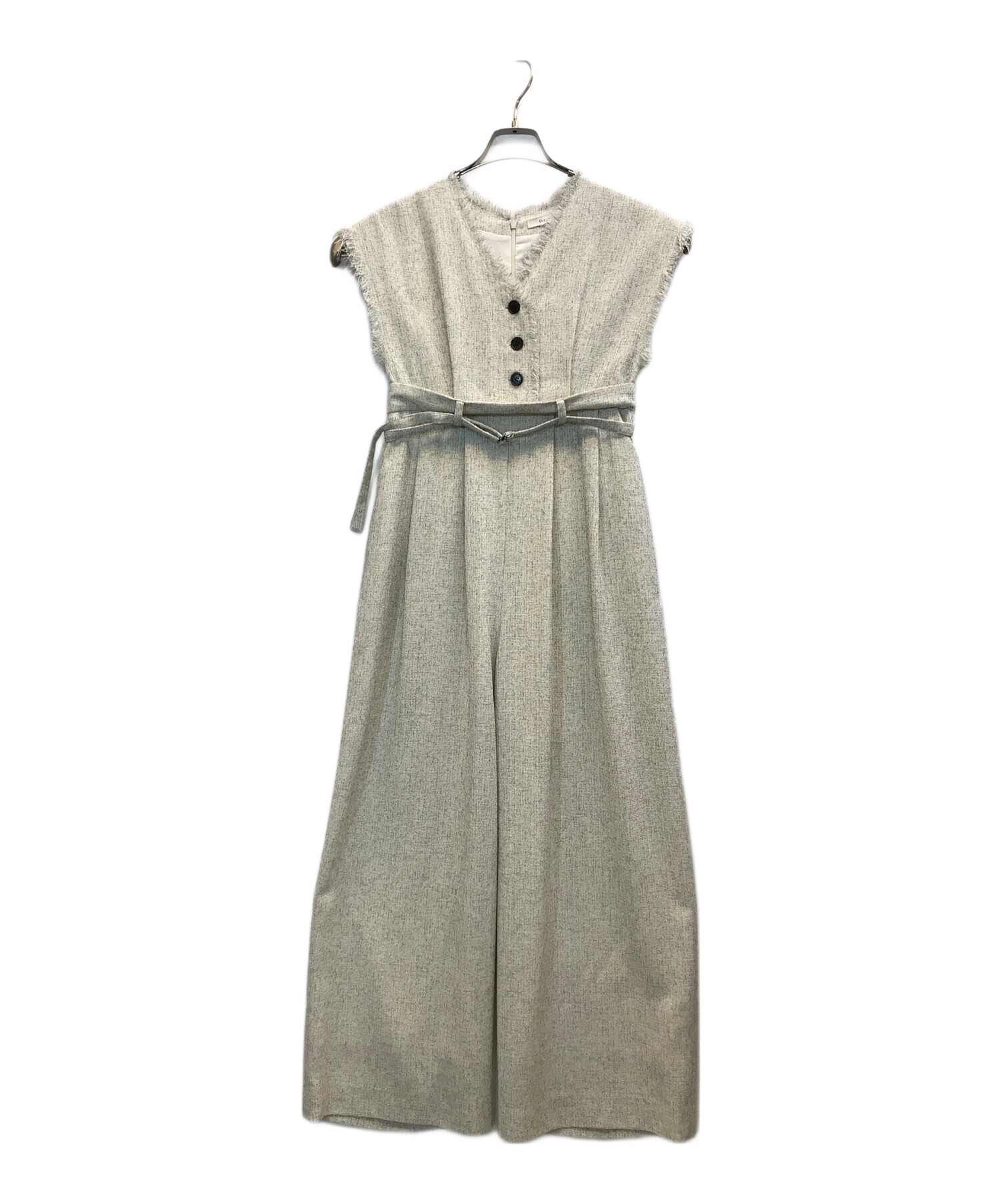 CLANE クラネ TWEED FRINGE ALL IN ONE 【公式通販】