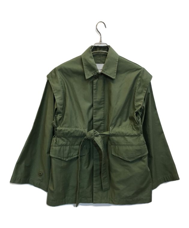 中古・古着通販】CLANE (クラネ) 2WAY MILITARY JACKET グリーン