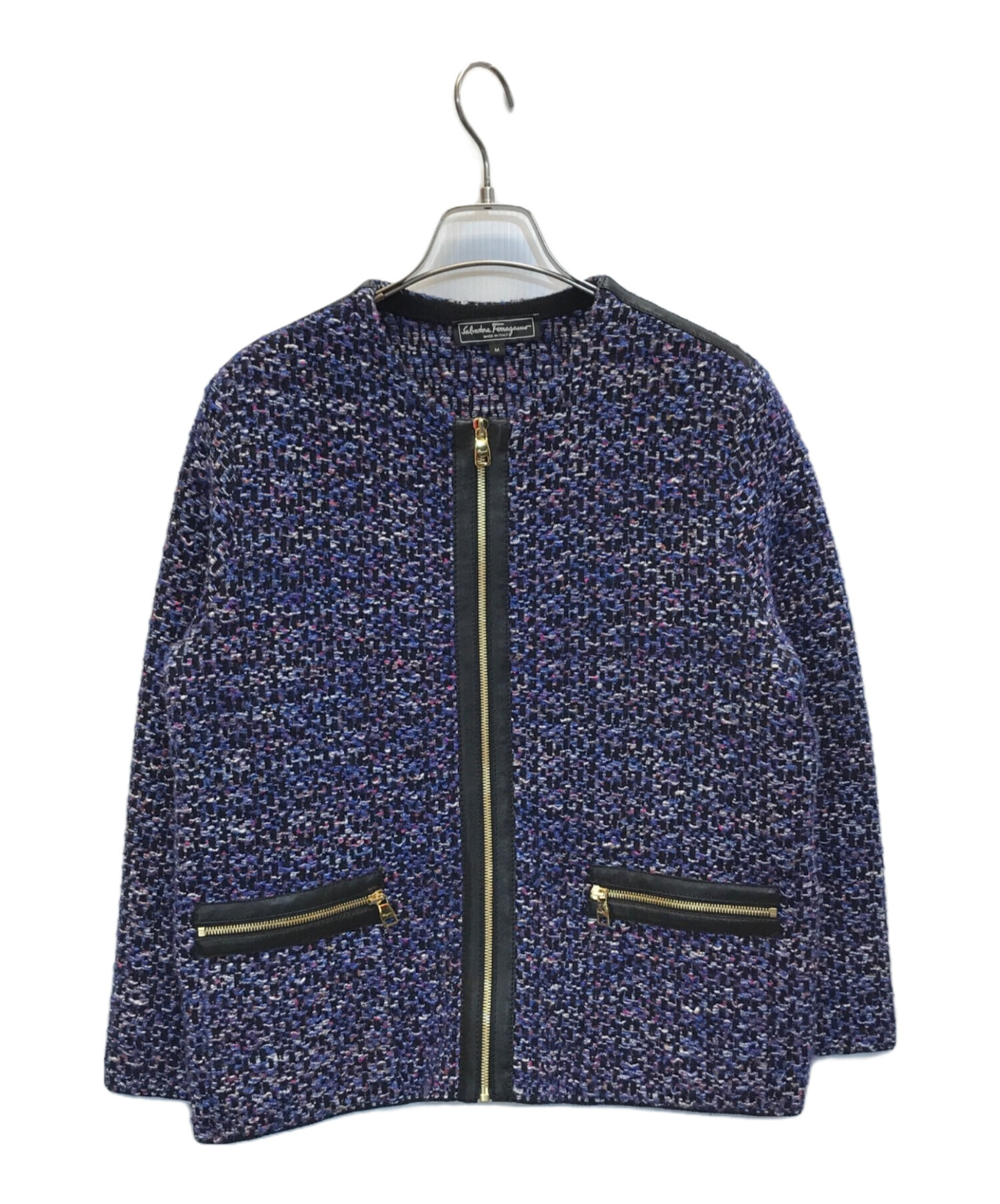 【サルヴァトーレ・フェラガモ】テーラードジャケット 紺ブレ 銀釦 ロゴ釦 50 楽天市場】フェラガモ（コート・ジャケット｜メンズファッション