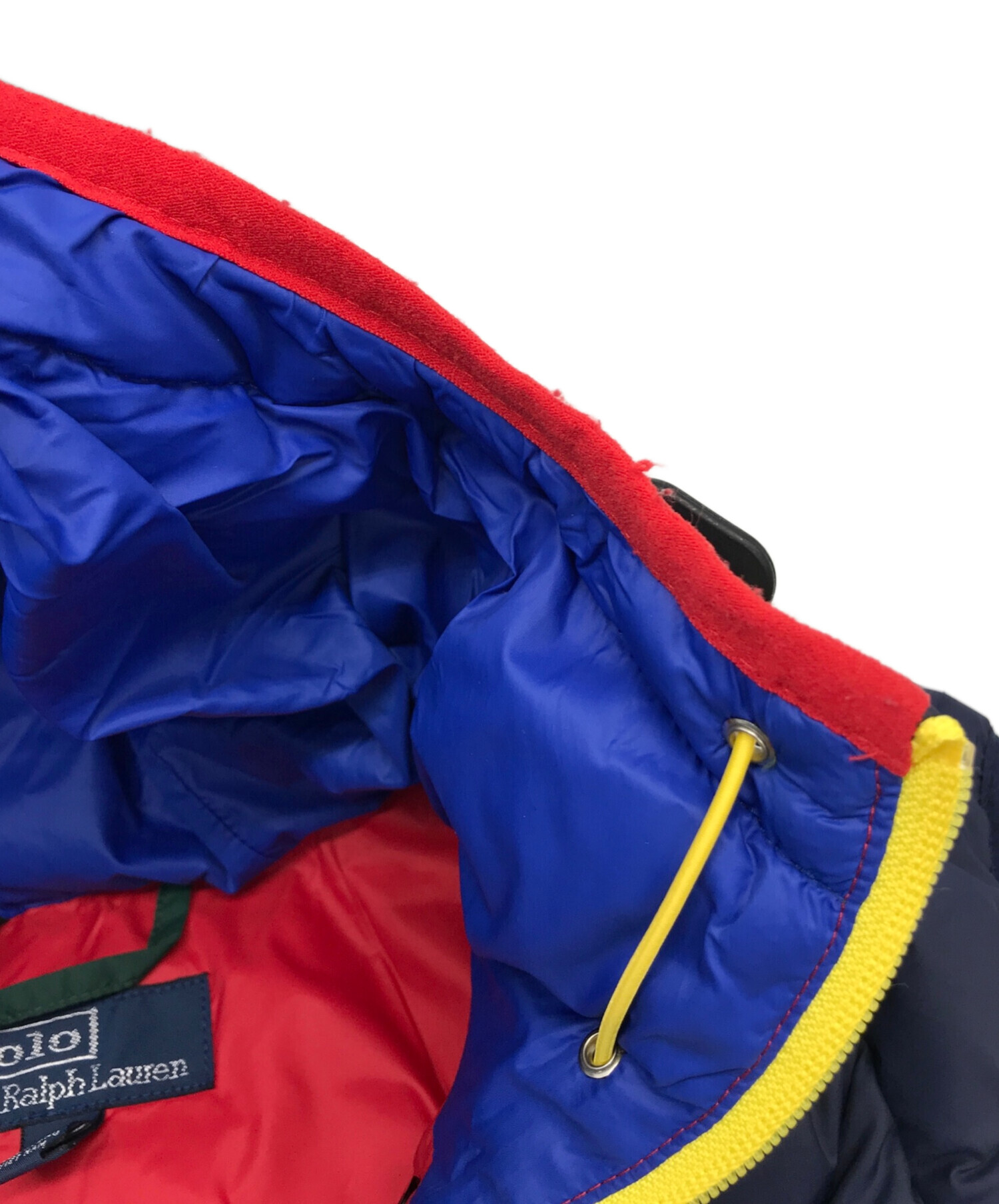 Polo Ralph Lauren ポロ クッキーパッチ フーディーダウンベスト 中古・古着通販】POLO RALPH LAUREN (ポロ・ラルフローレン) クッキー