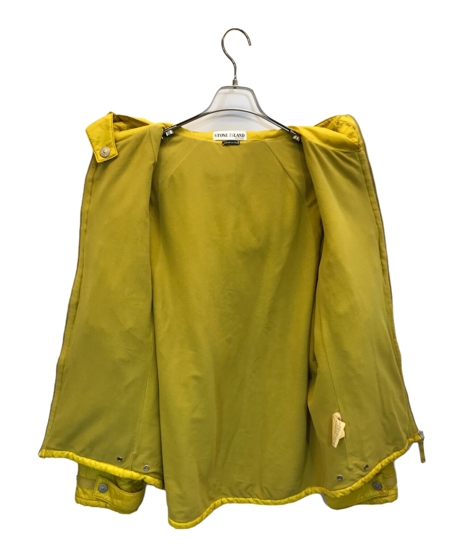 STONE ISLAND イエロー ナイロンジャケットサイズL